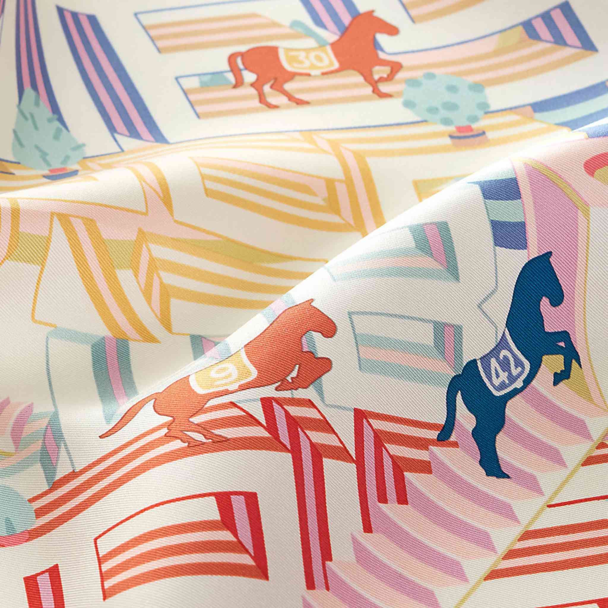 Horse Club Detail scarf 45