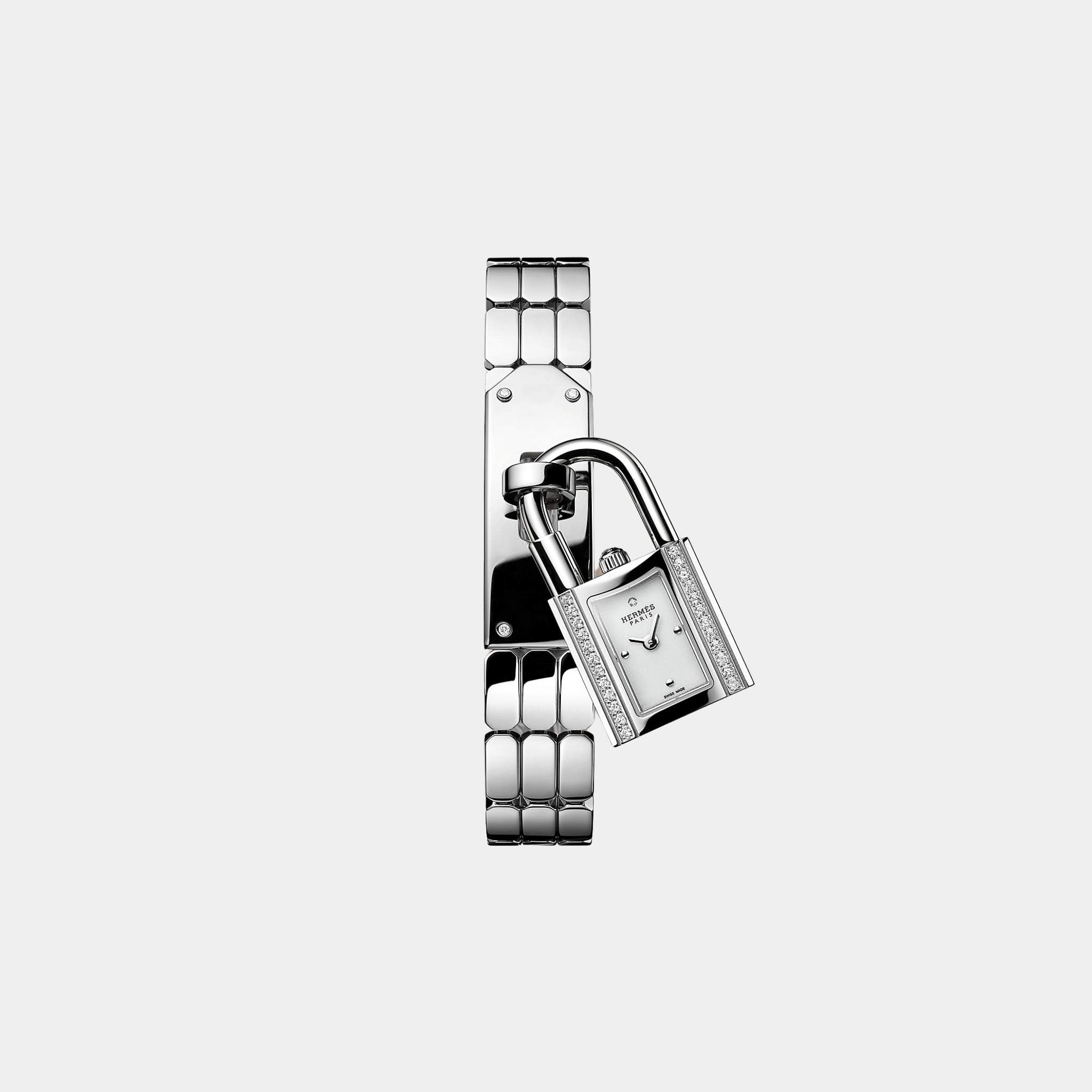 Kelly 16 mm Set-In Steel Watch