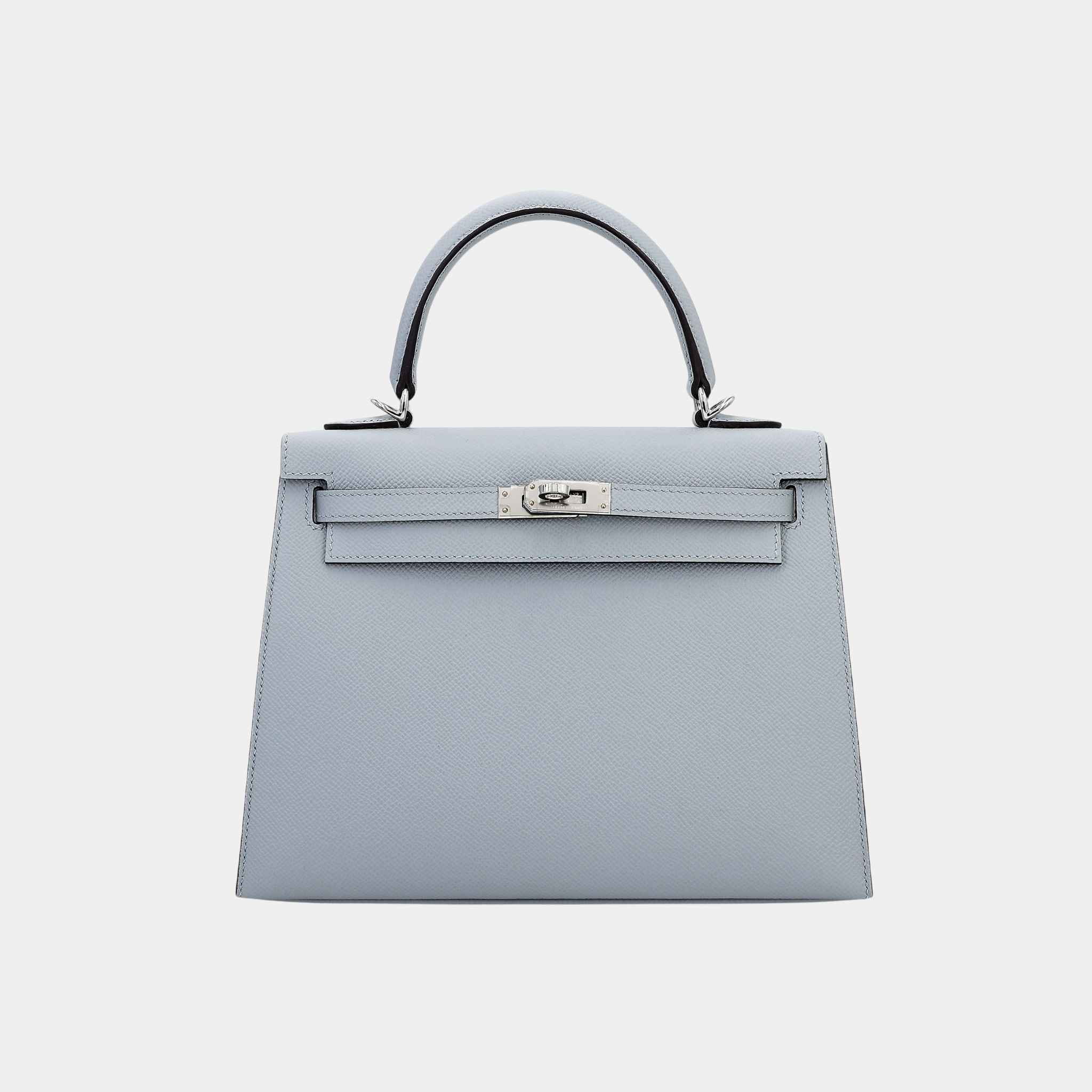 Kelly 25 HSS Verso Epsom Bleu Glacier/Bleu Electrique PHW