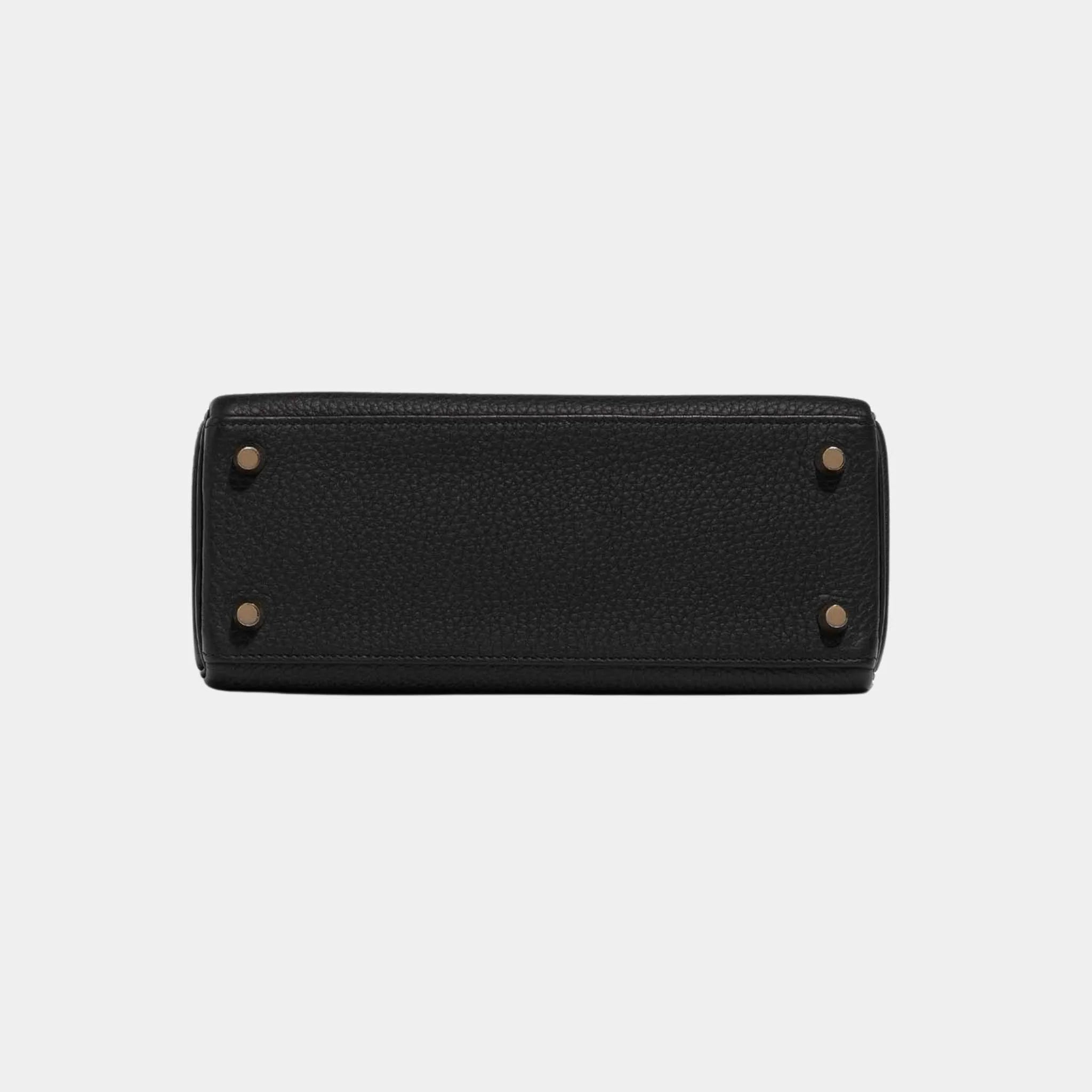 Kelly 25 Togo Black GHW