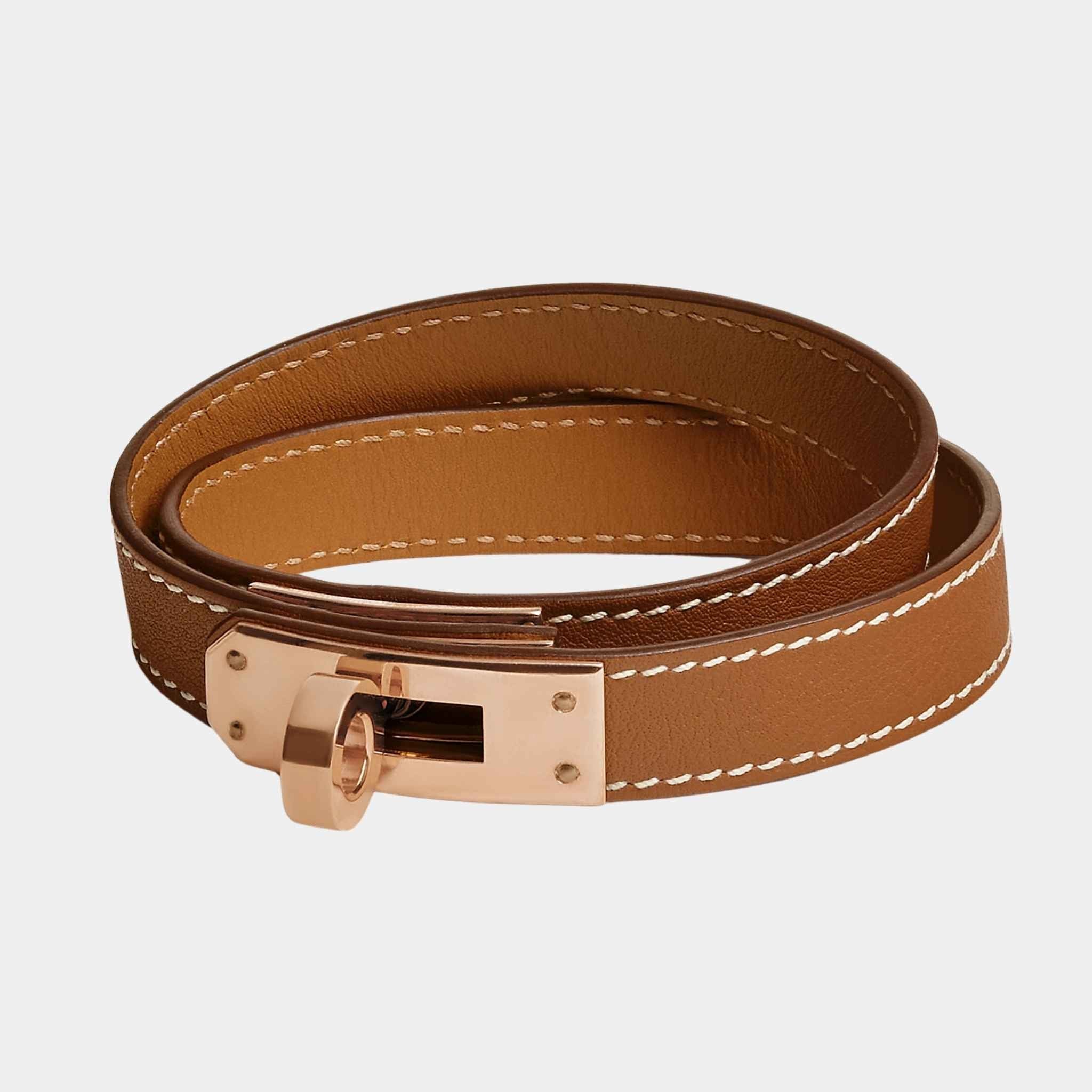 Kelly Double Tour Bracelet Swift Calfskin