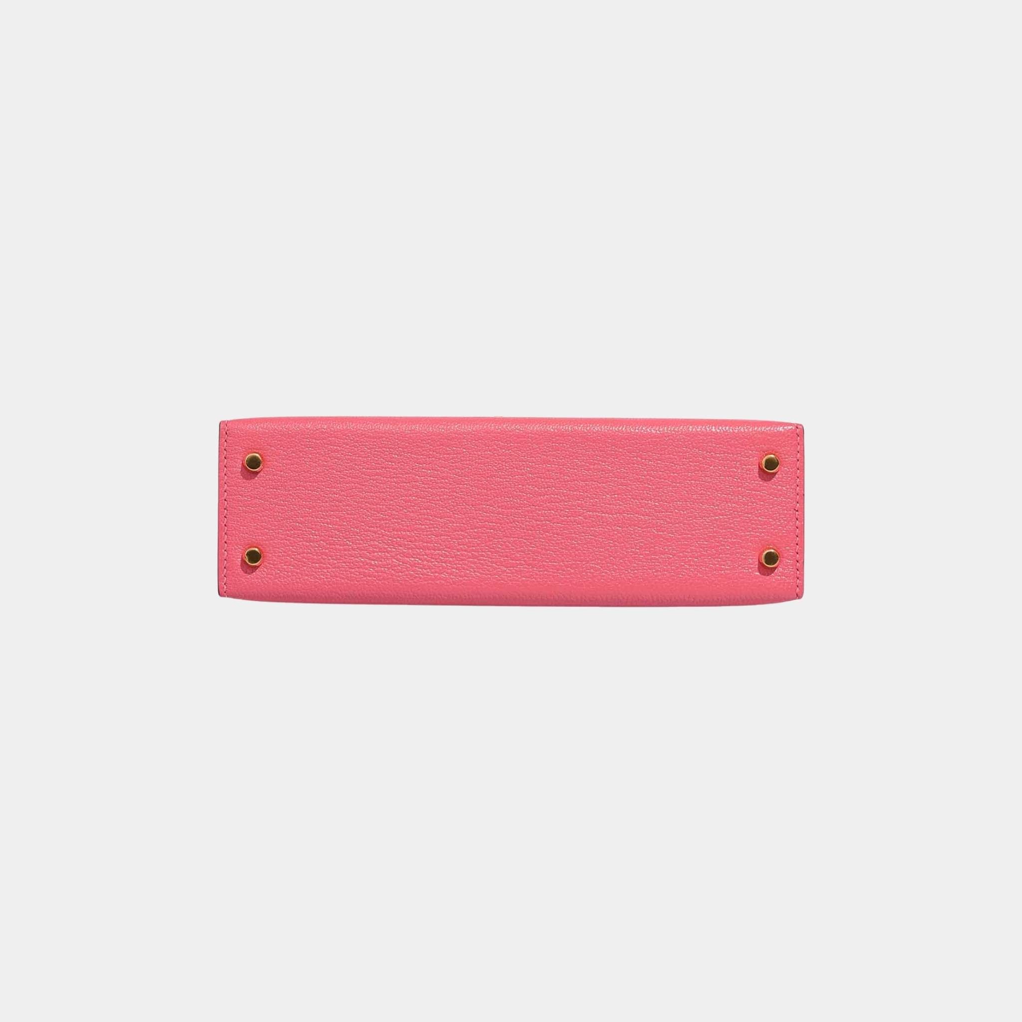 Kelly Mini Chevre Lipstick GHW