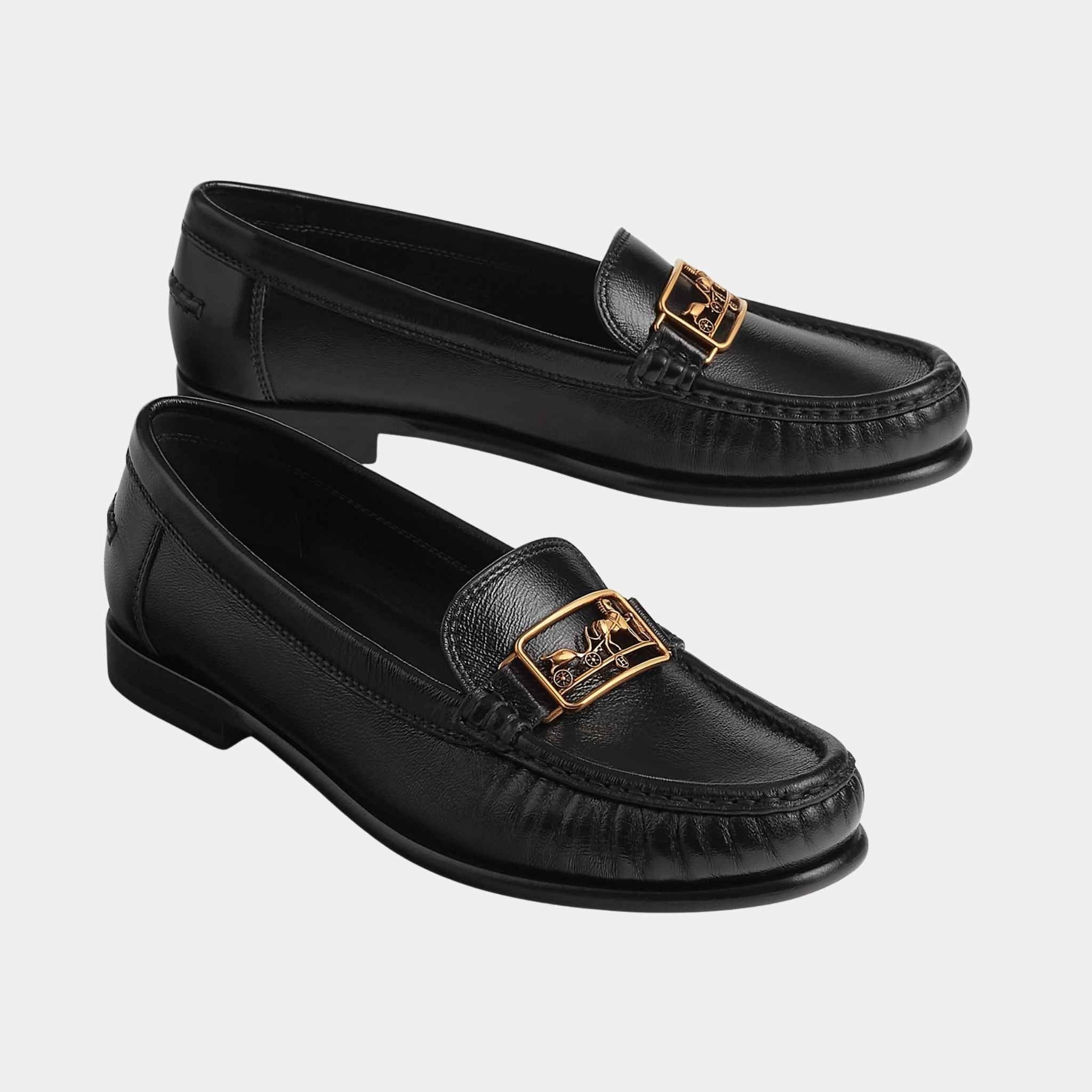 Kessy Loafers in Glazed Nappa