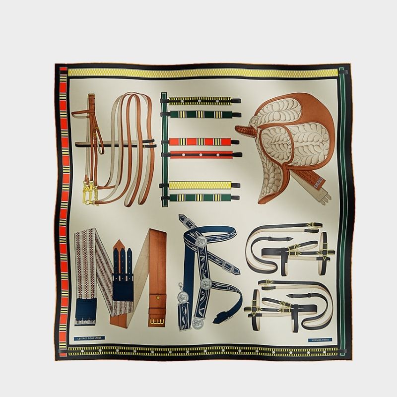 Lettres Equestre Scarf 90