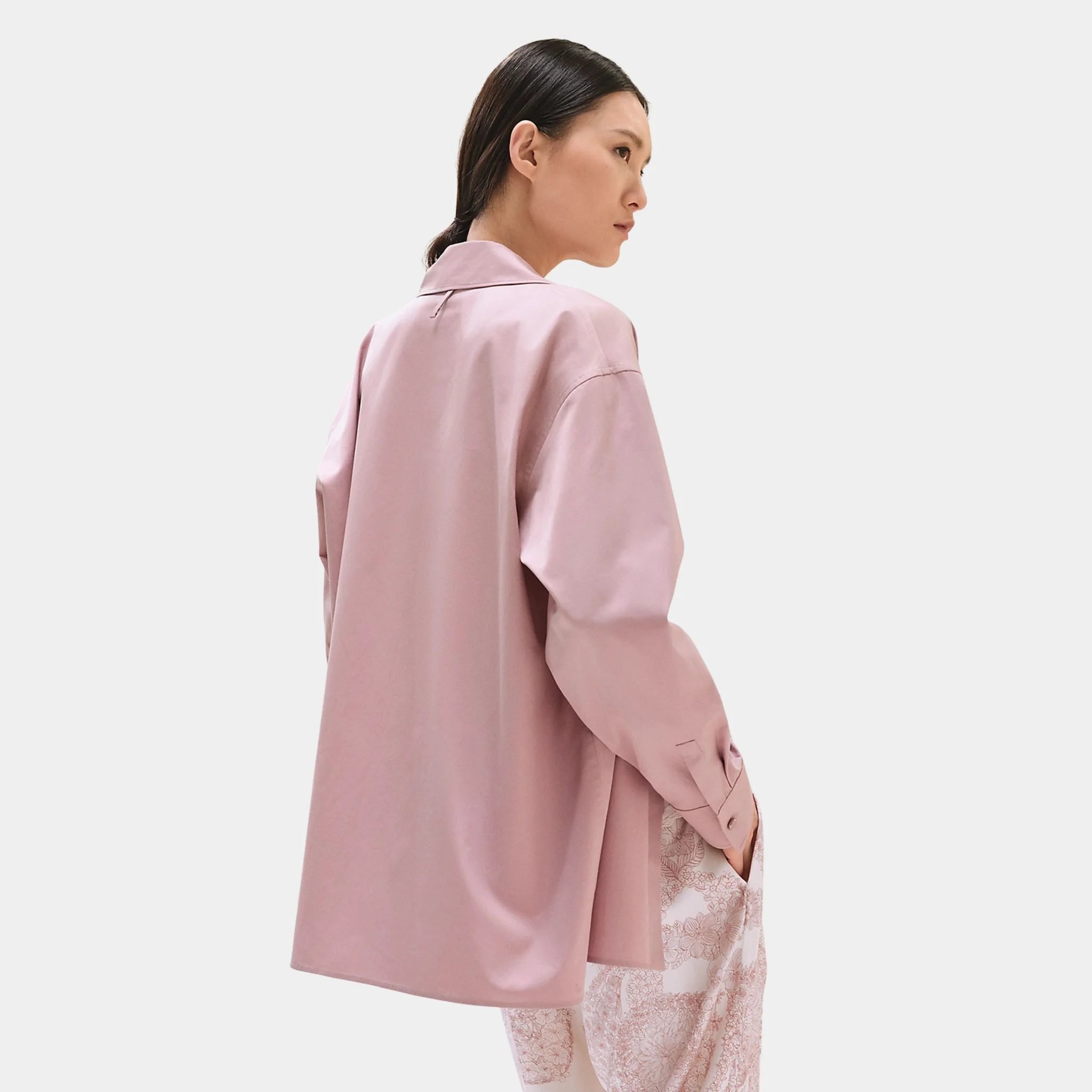 Loose-fitting Cotton Twill Shirt