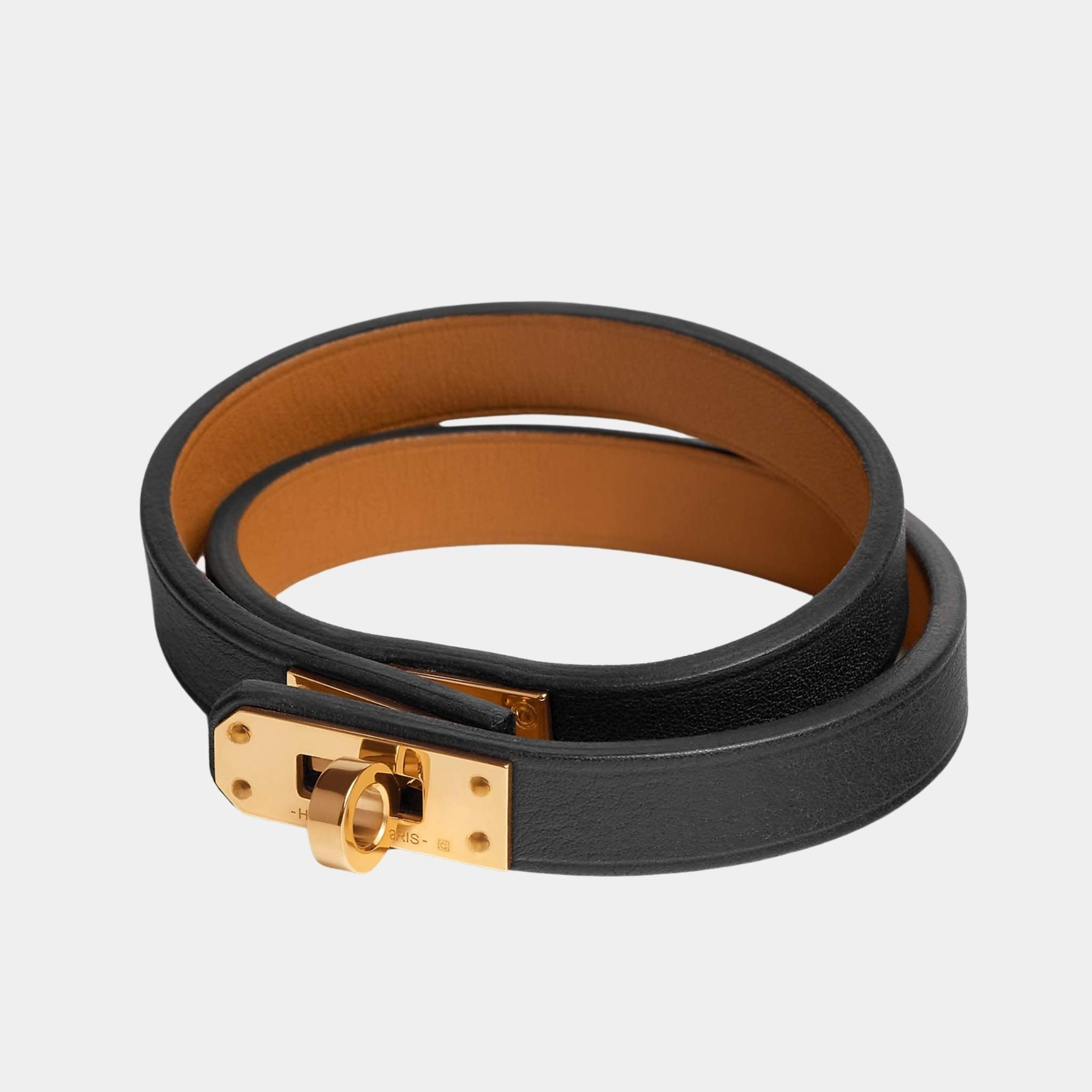 Mini Kelly Double Tour Bracelet Swift Calfskin
