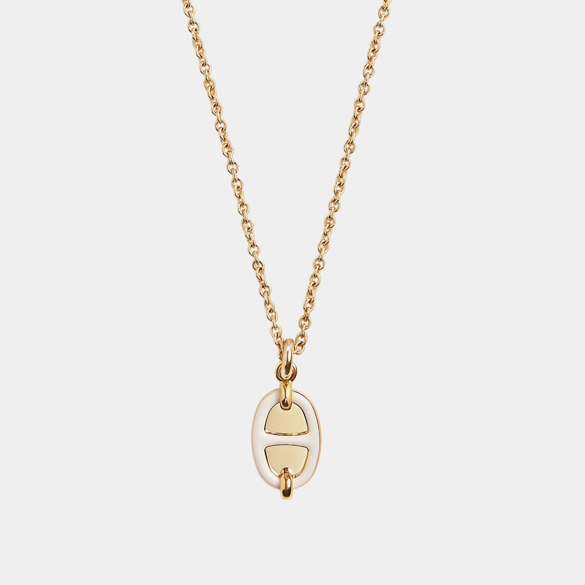 Mini Maillon Pendant Small Model Gold Plated