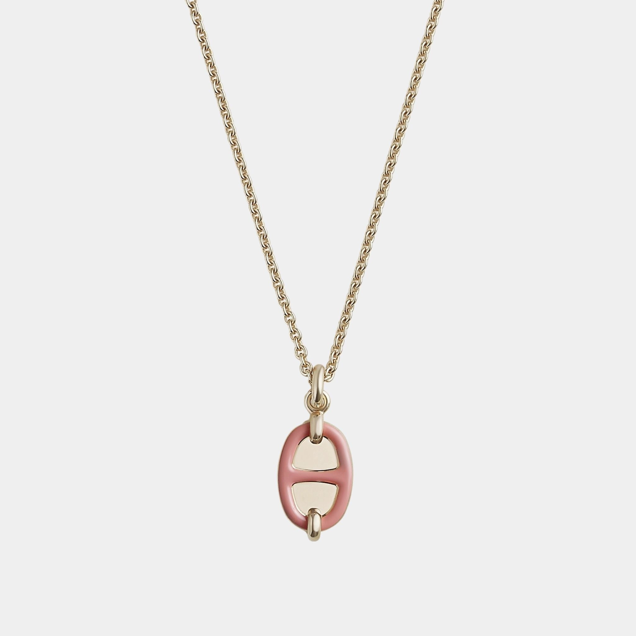 Mini Maillon Pendant Small Model Gold Plated
