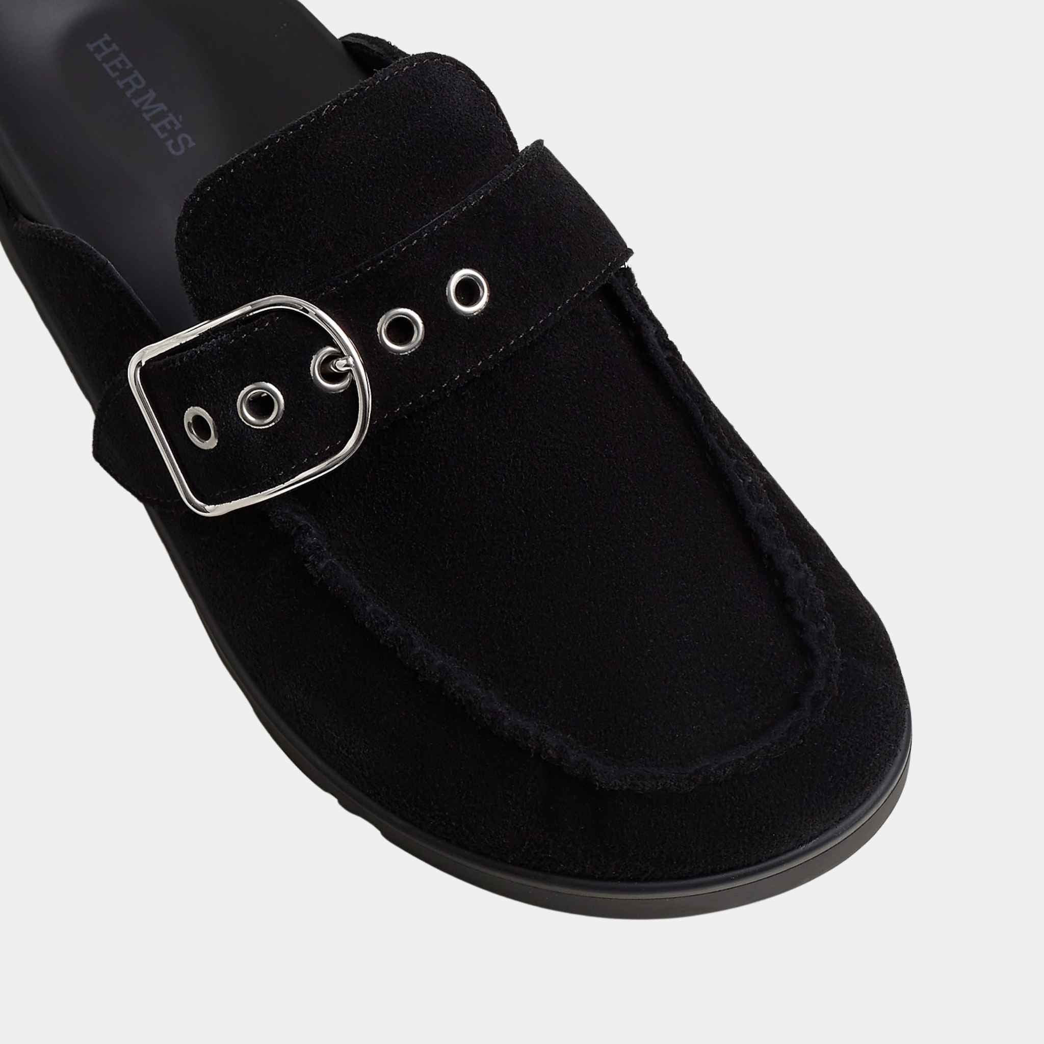 Mules Key Suede Calfskin
