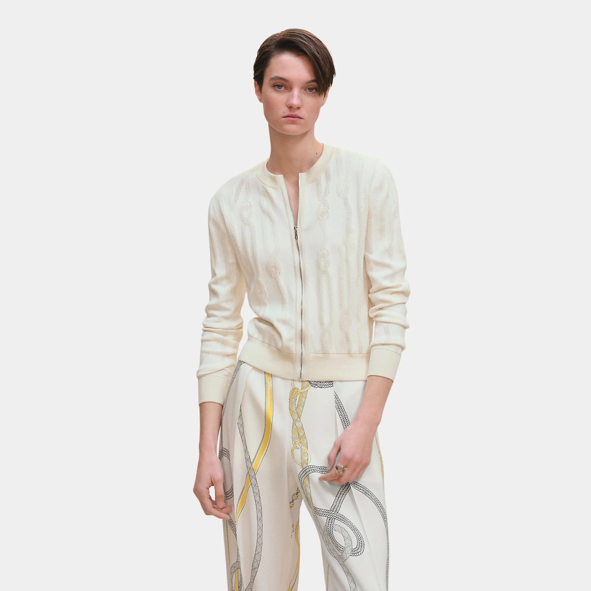 Palefroi Remix Long-sleeve Cardigan