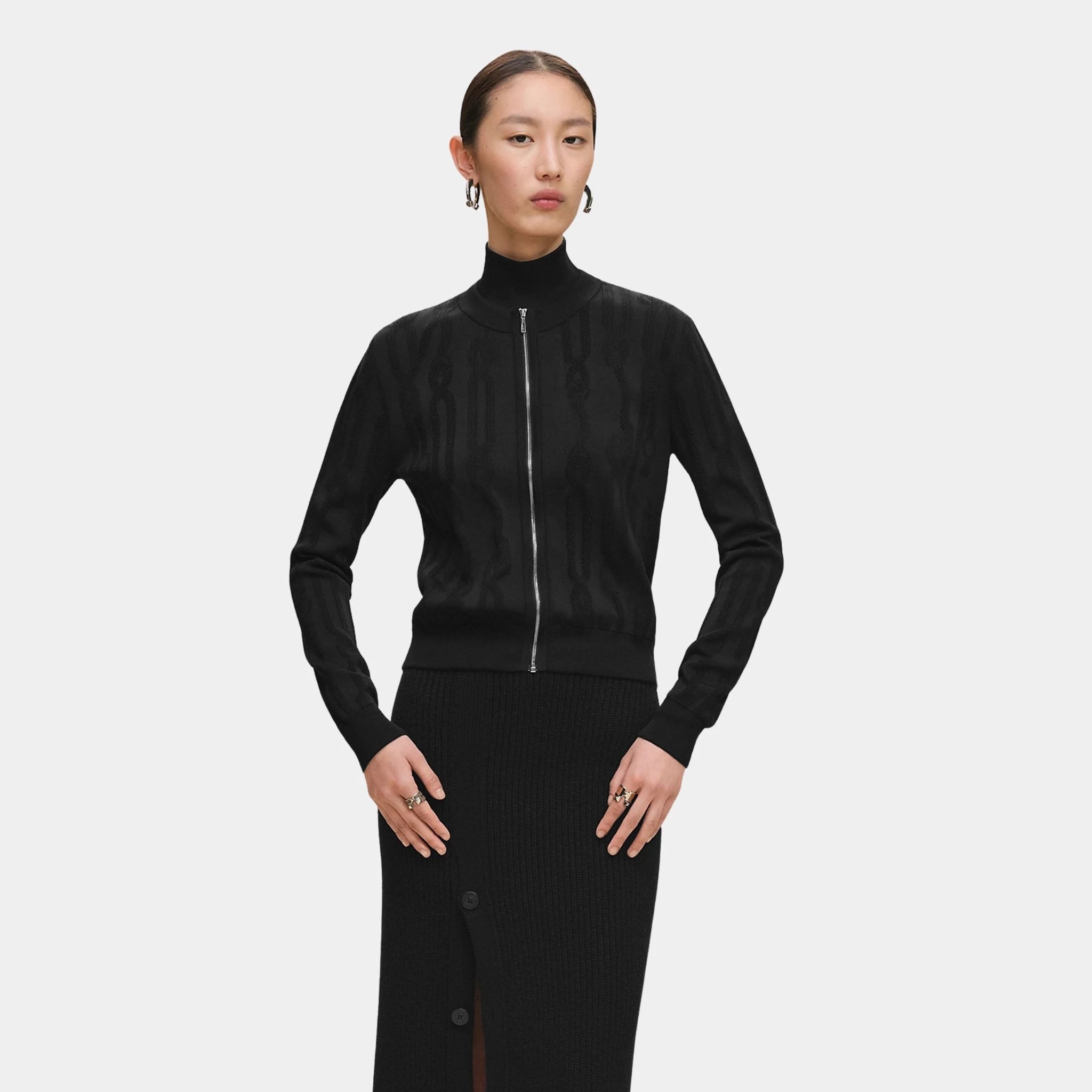 Palefroi Remix Long-sleeve Cardigan