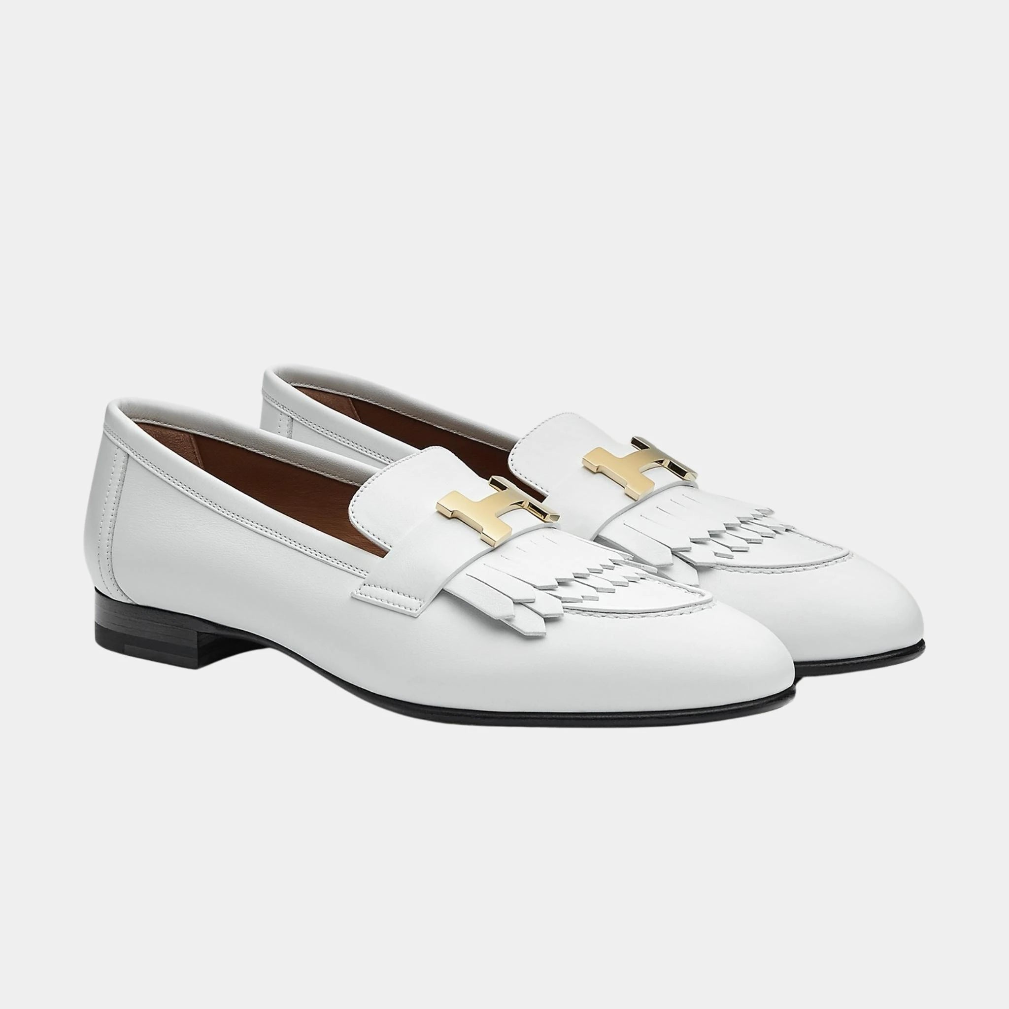 Royal Loafer in Calfskin with Gold Plated Buckle Women