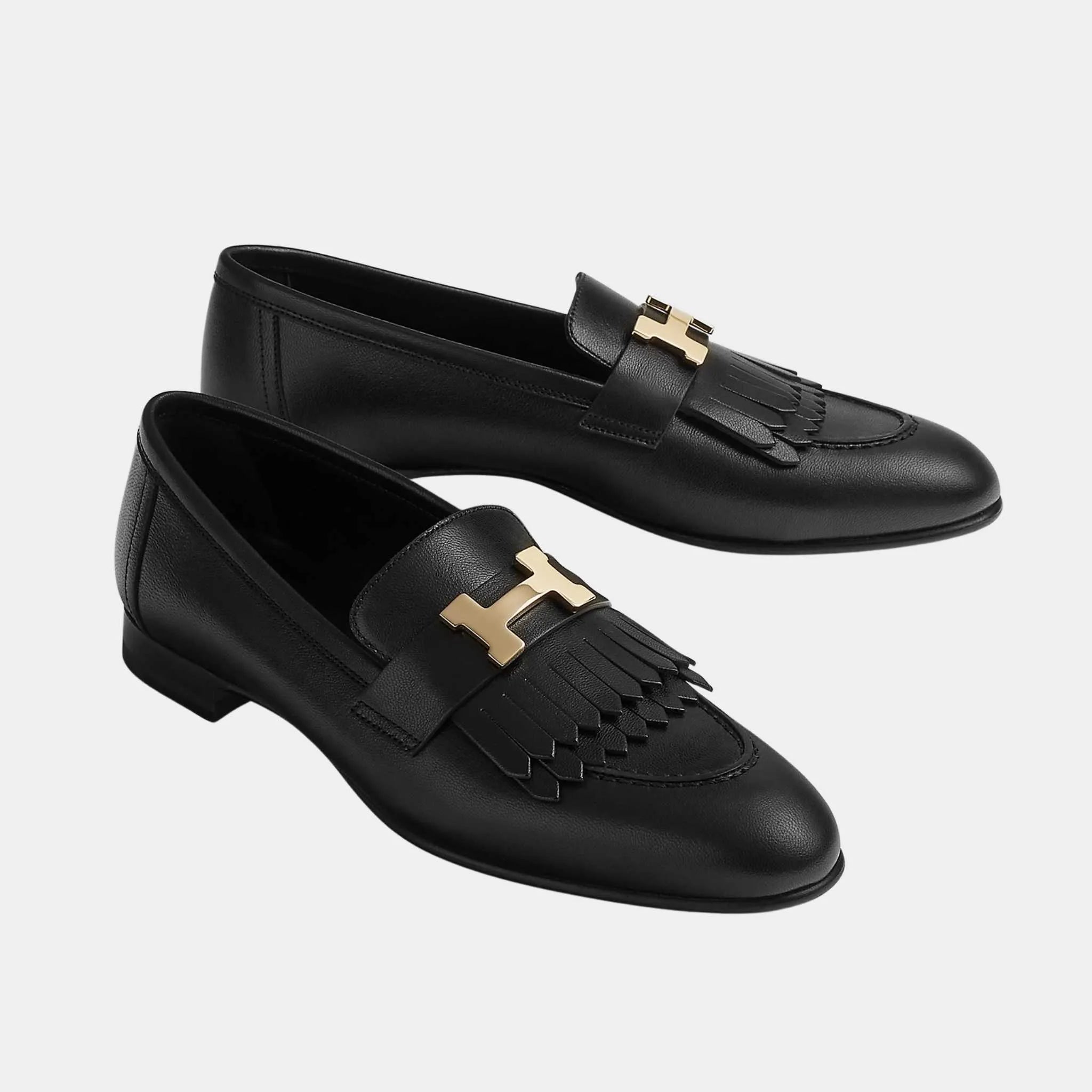 Royal Loafer in Goatskin with Permabrass Plated Buckle
