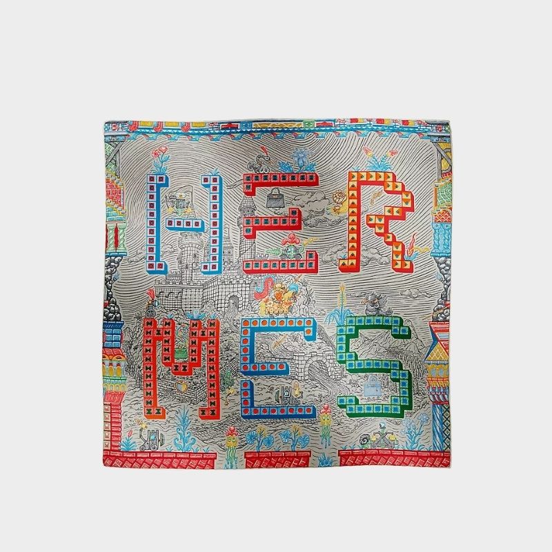 Super Silk Quest Detail Scarf 45
