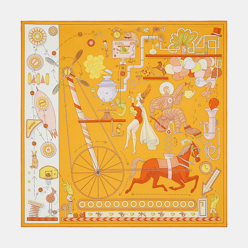 Tea for Two scarf 90