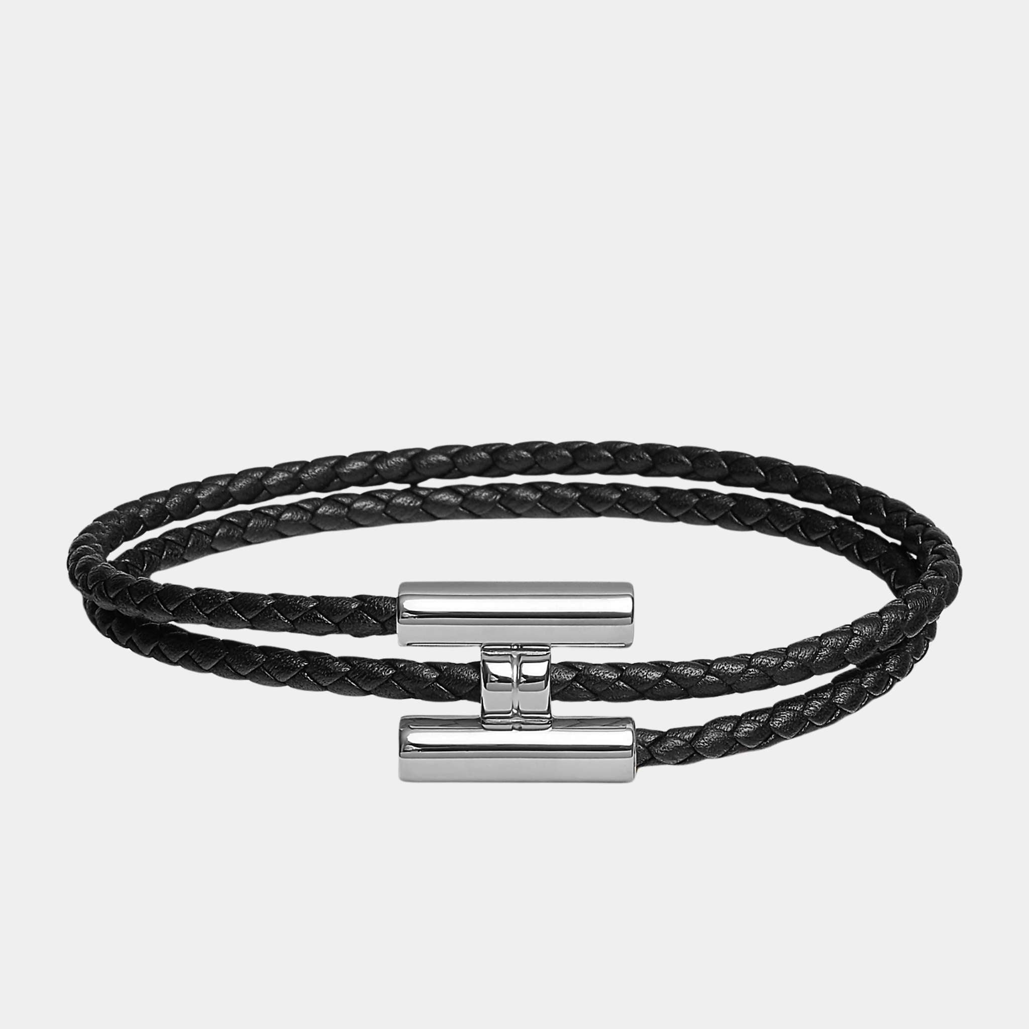 Tournis Tresse Bracelet Palladium Plated