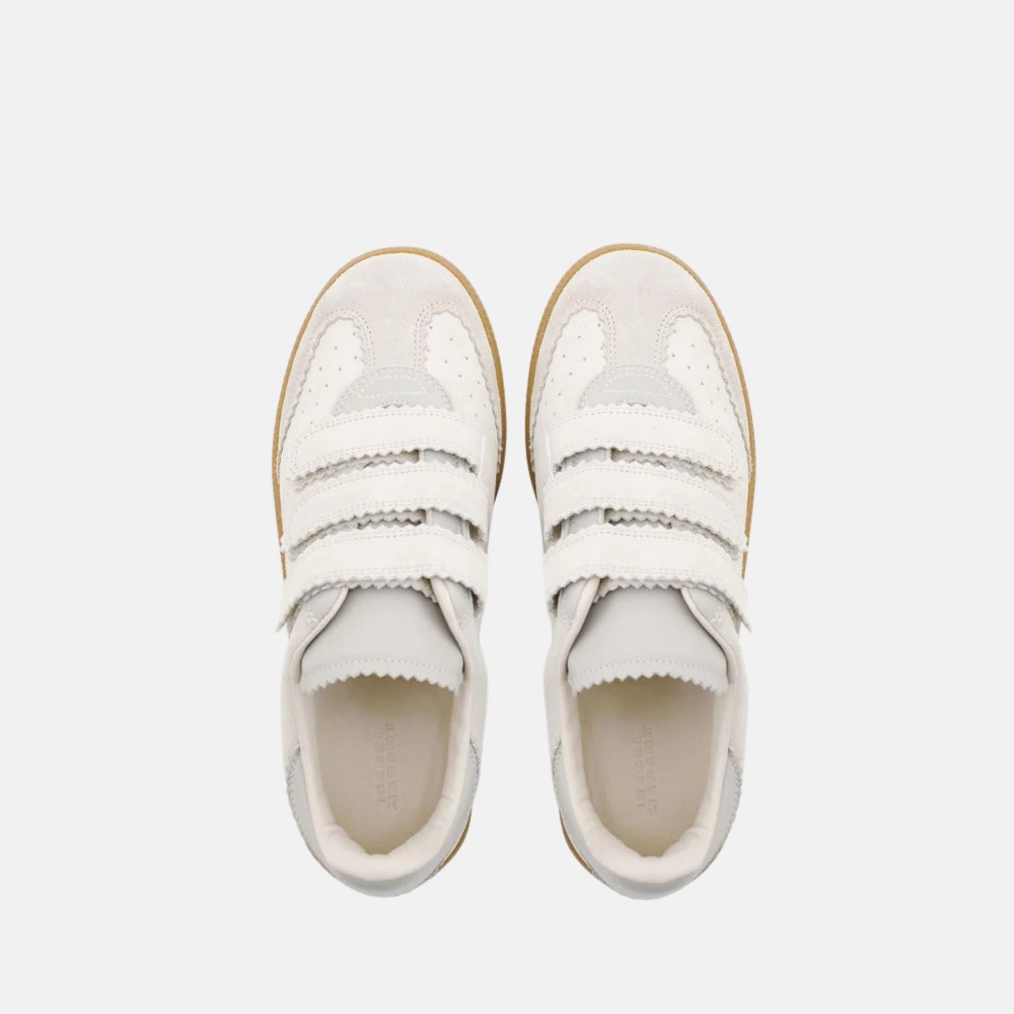 Beth Suede Calfskin Low-Top Sneakers