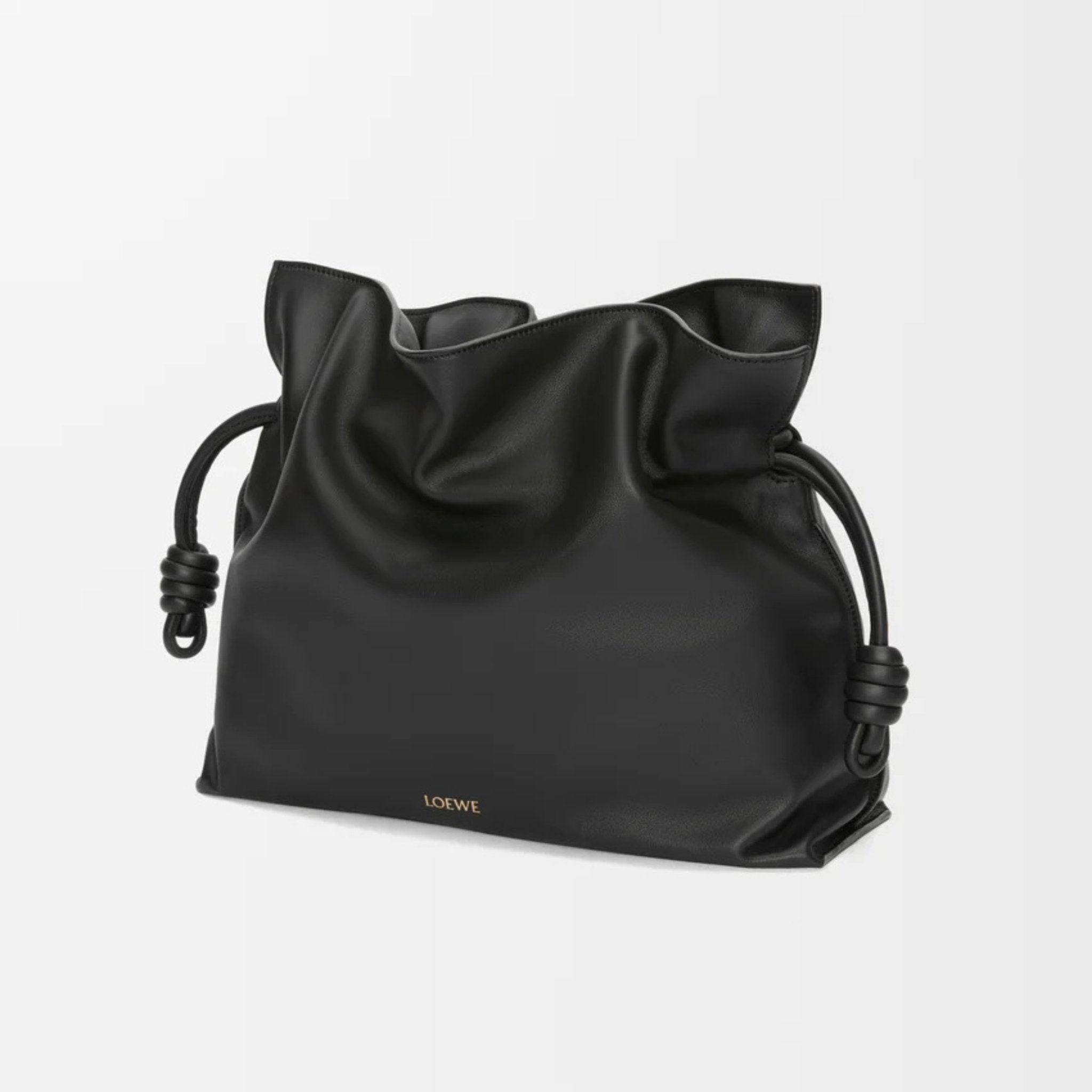 Large Flamenco Clutch Nappa Calf Leather