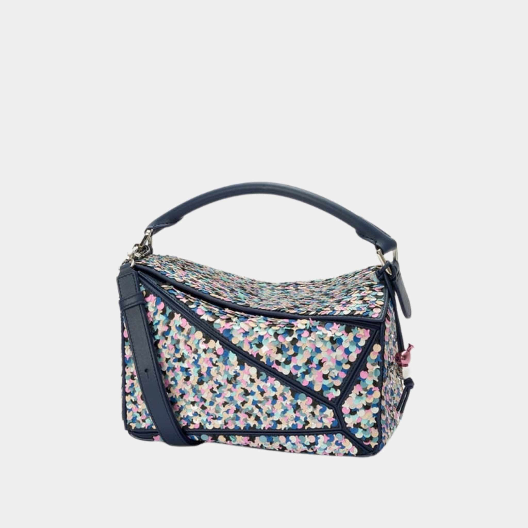Puzzle 10 Confetti Bag in Classic Calfskin
