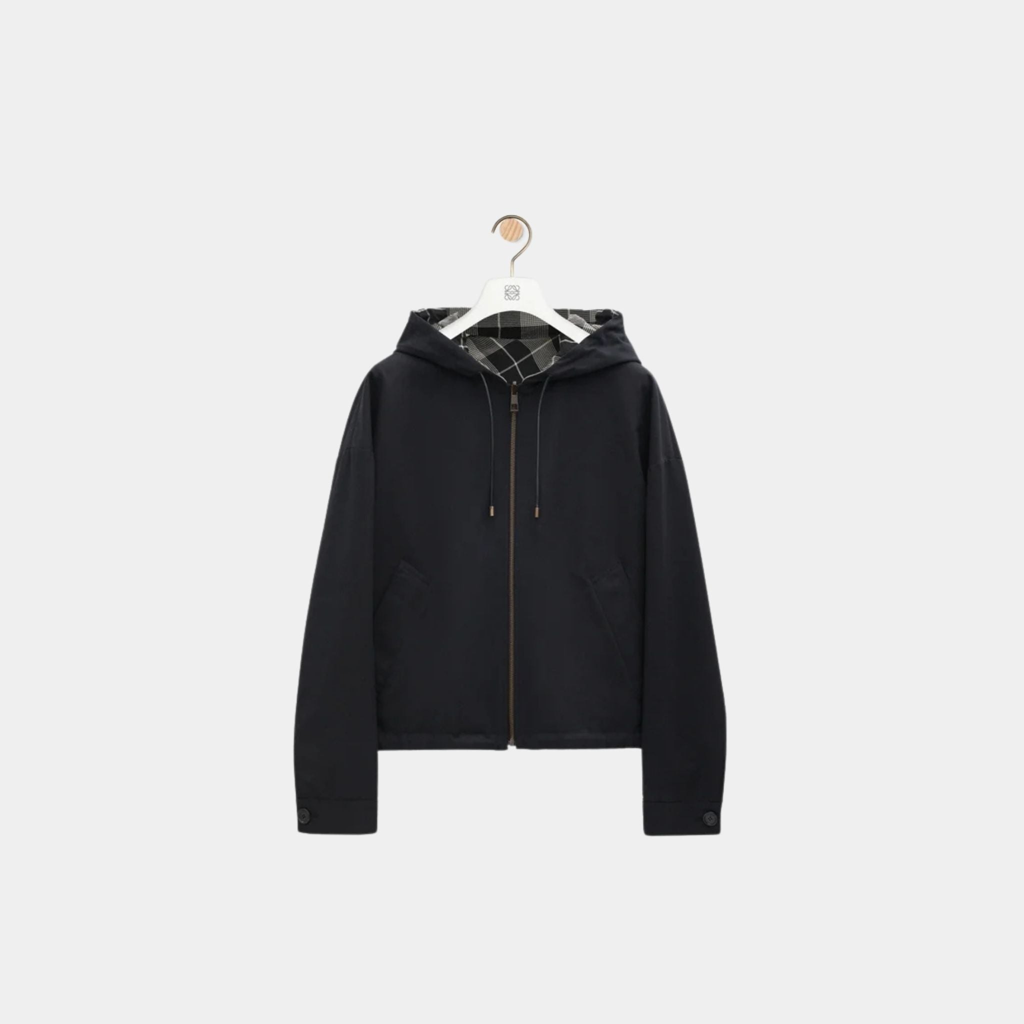 Reversible Jacket in Cotton and Silk