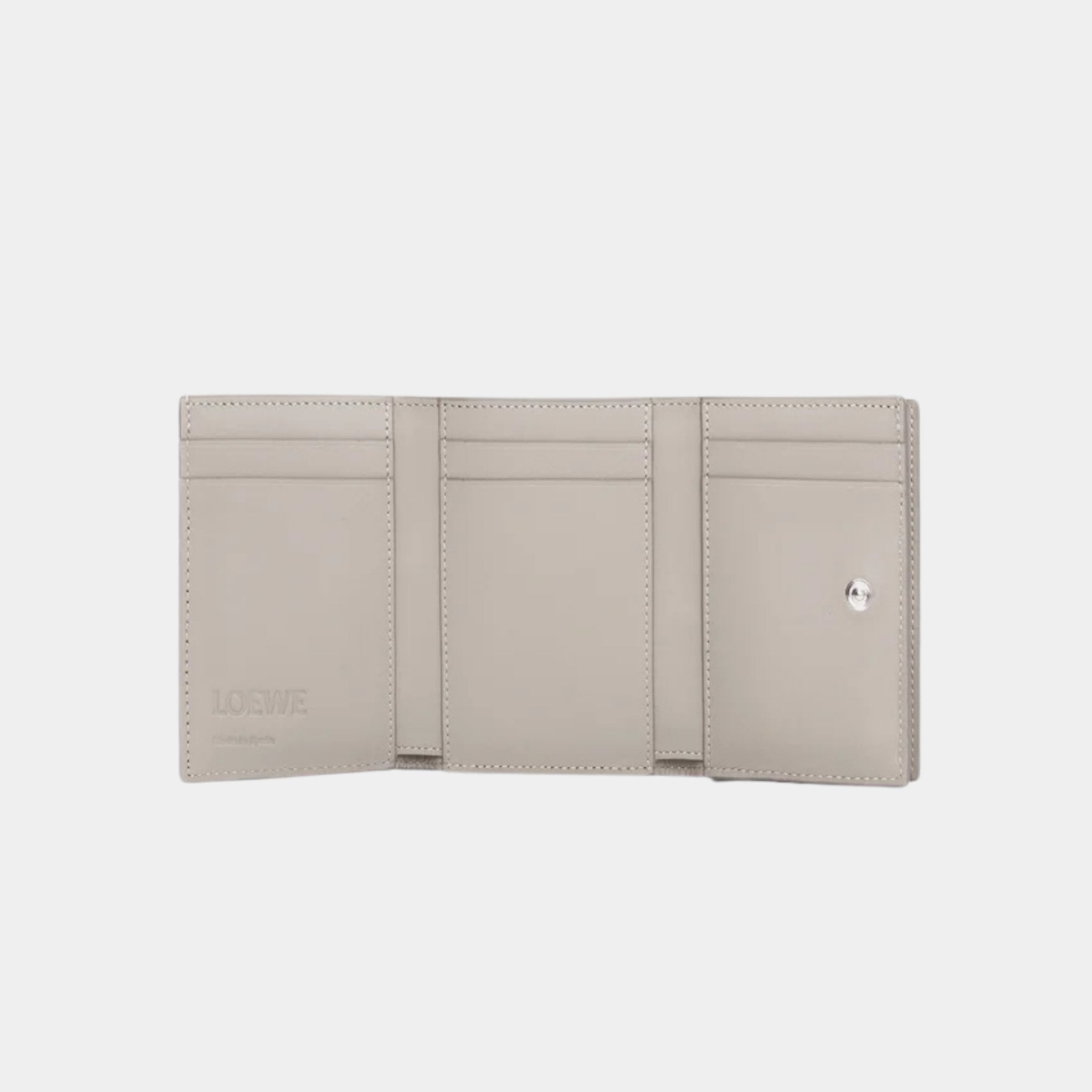 Trifold Wallet Made of Satin Calfskin