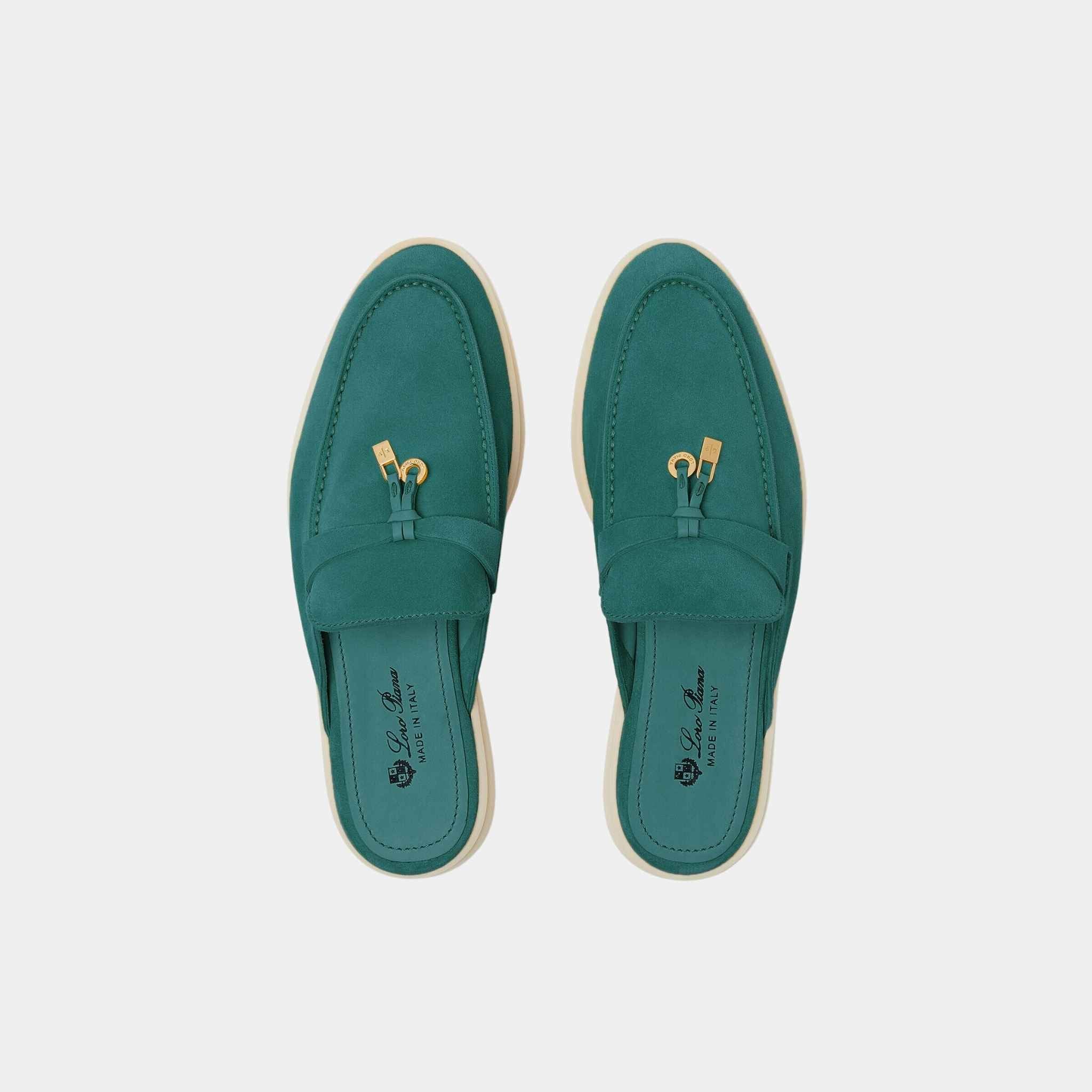 Babouche Charms Walk Loafers Suede