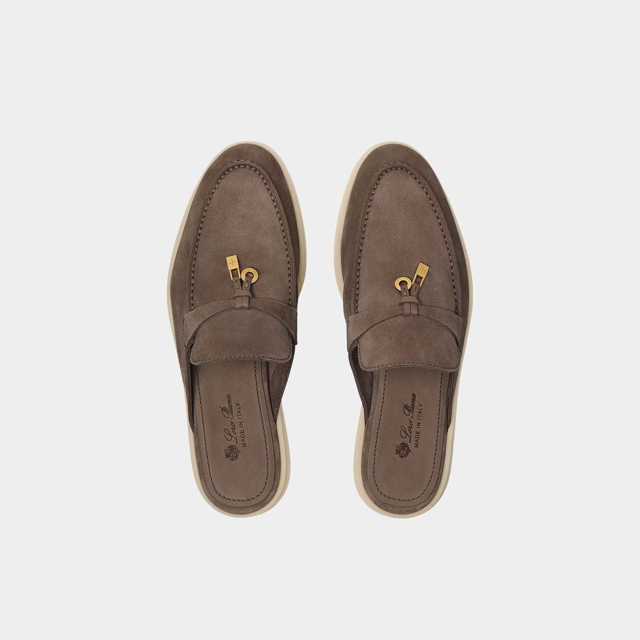 Babouche Charms Walk Loafers Suede
