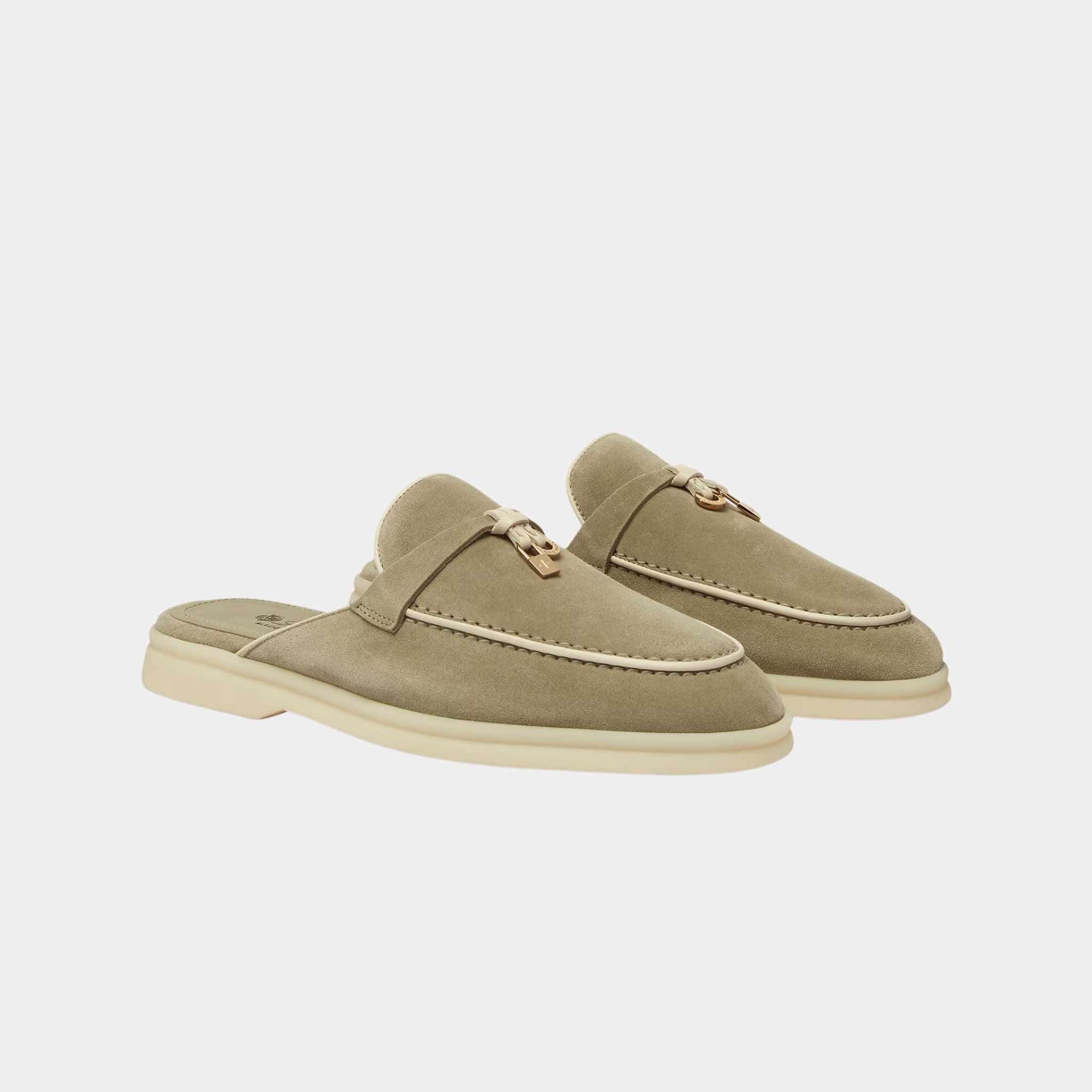 Charms Walk Babouche Loafer With Leather Piping