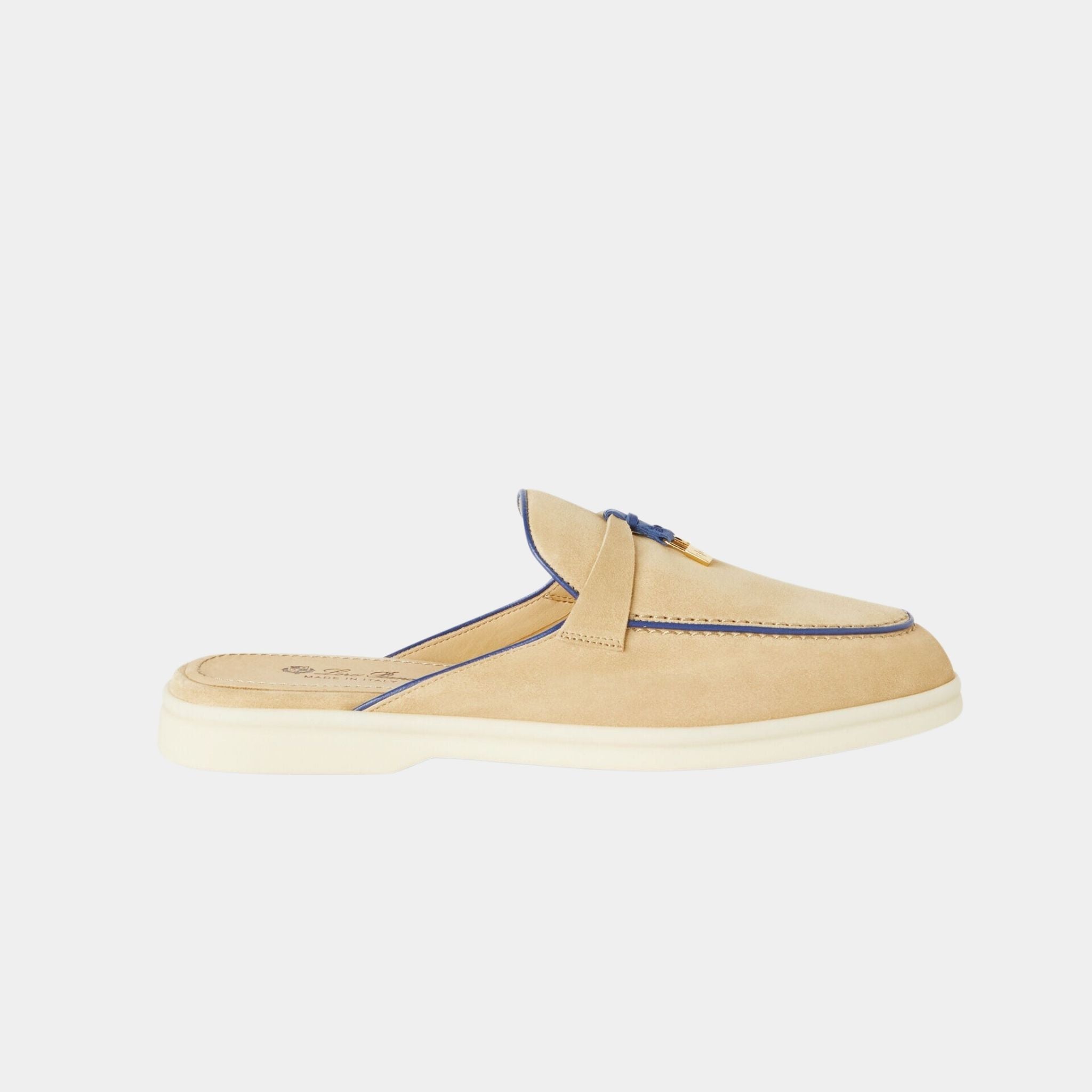 Charms Walk Babouche Loafer With Leather Piping