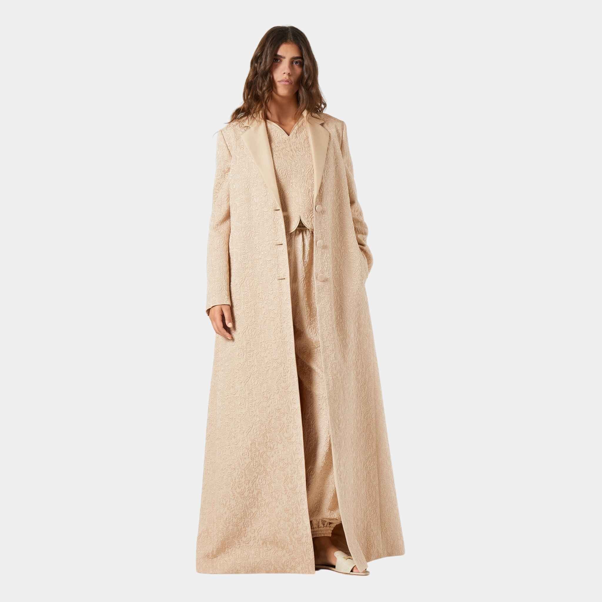 Jensen Coat Silk Virgin Wool