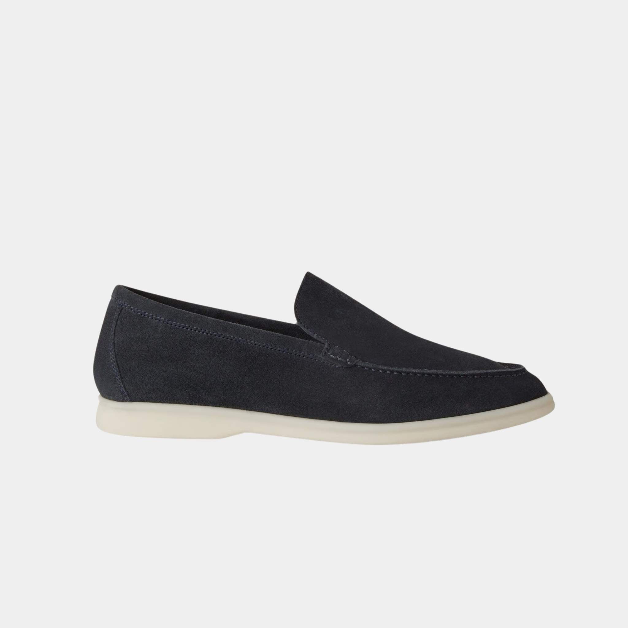 Summer Walk Mocassin Suede With Calfskin Lining