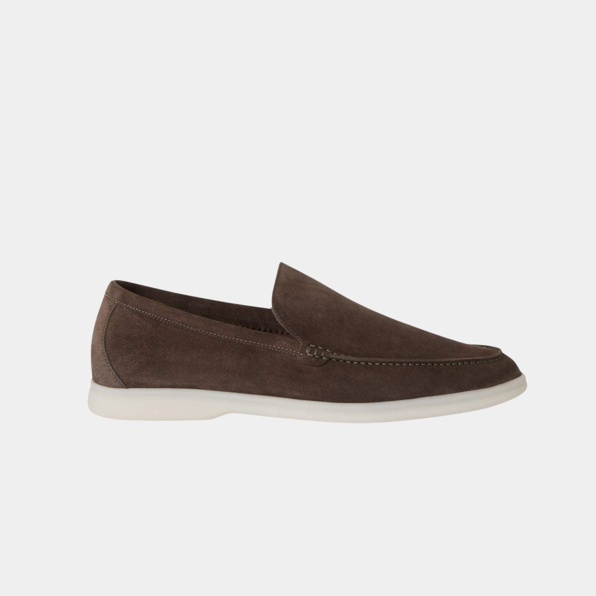 Summer Walk Mocassin Suede With Calfskin Lining