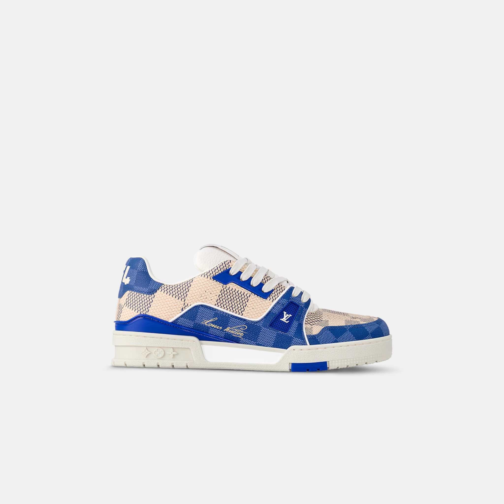 LV Trainer Sneaker Damier Grained Calf Leather