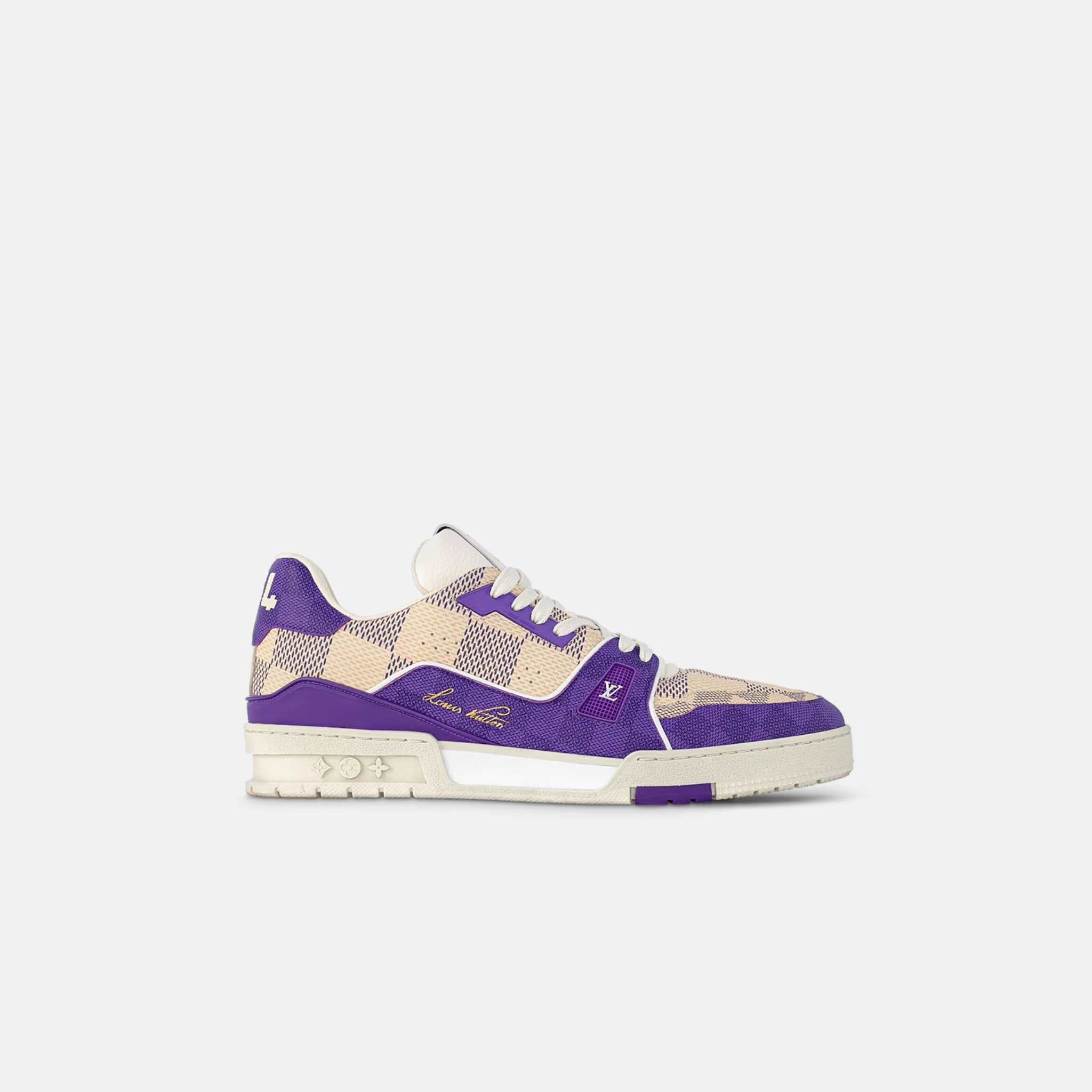 LV Trainer Sneaker Damier Grained Calf Leather
