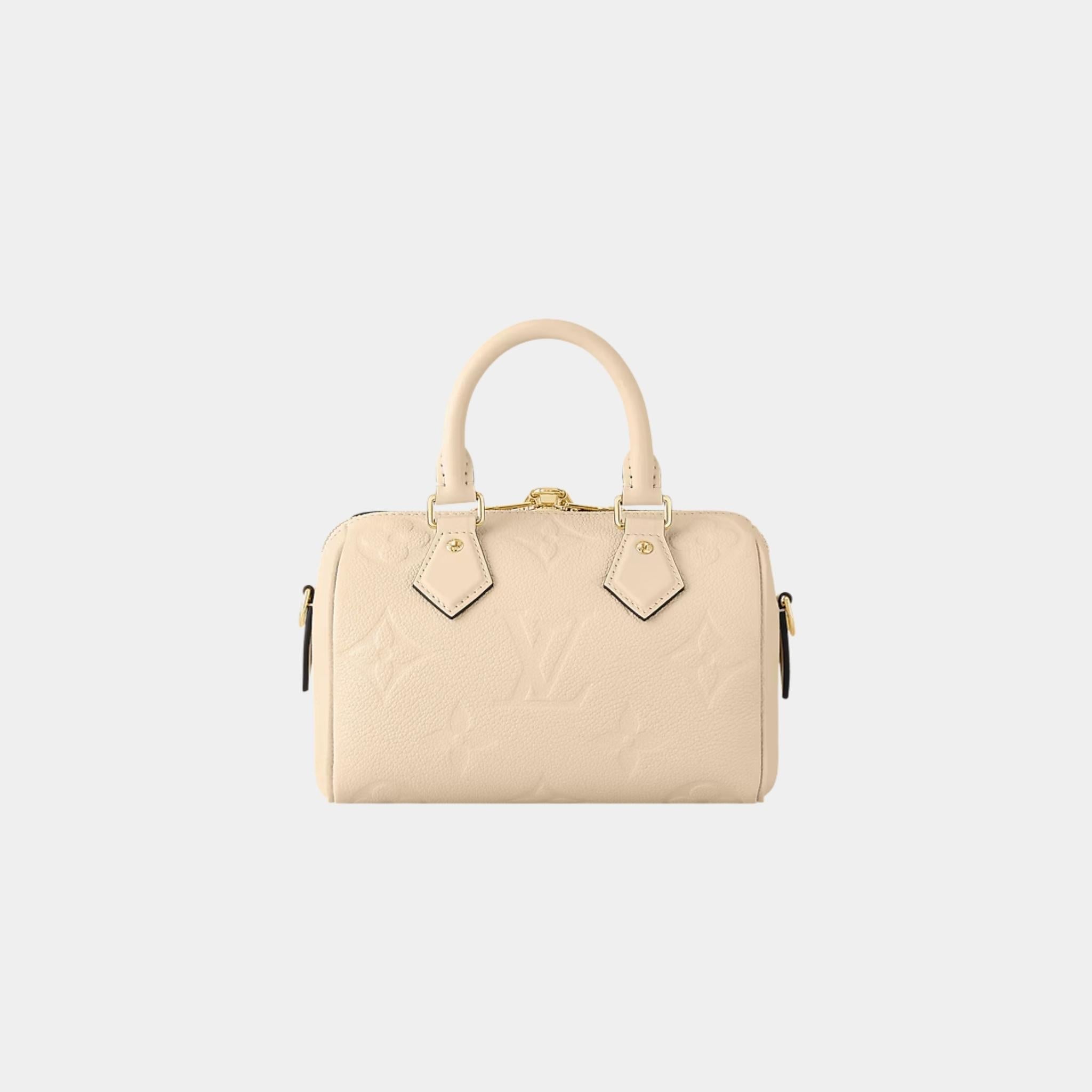 Speedy Bandouliere 20 Monogram Empreinte Leather