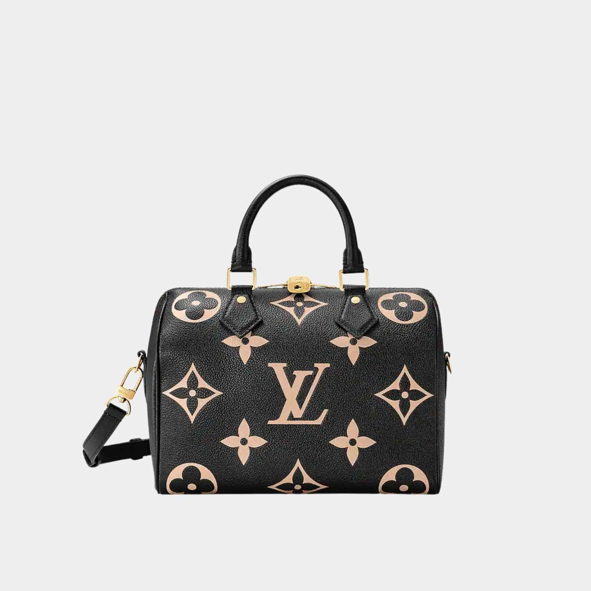 Speedy Bandouliere 25 Bag Two-Tone Monogram Empreinte