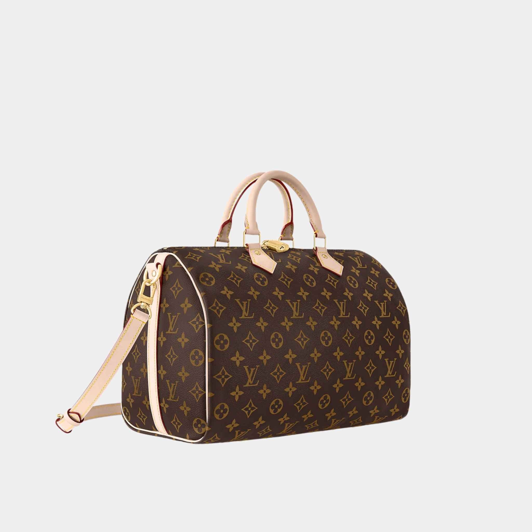 Speedy Bandouliere 35 Monogram Canvas