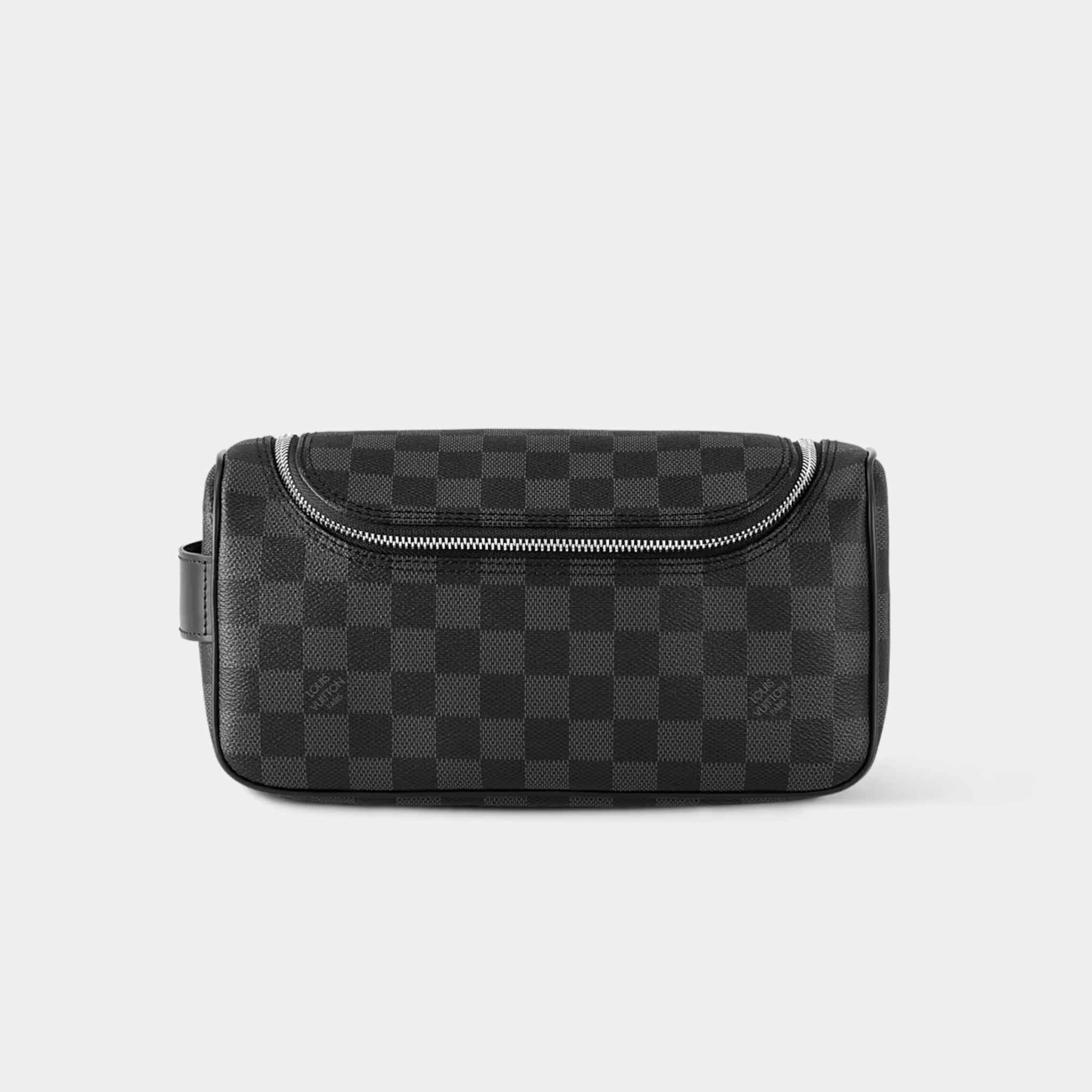 Toiletry Pouch Damier Graphite Canvas
