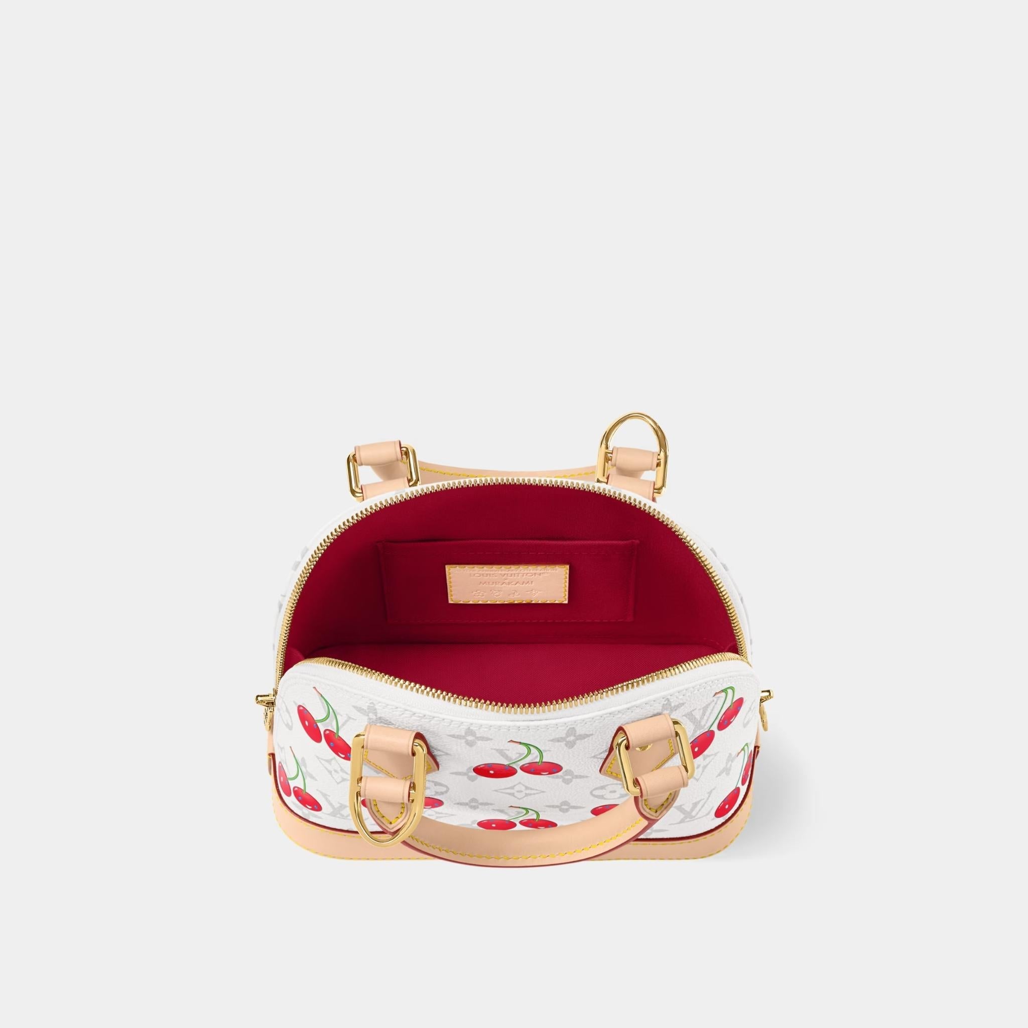 LV x TM Alma BB Bag Colorful Cherry Motif