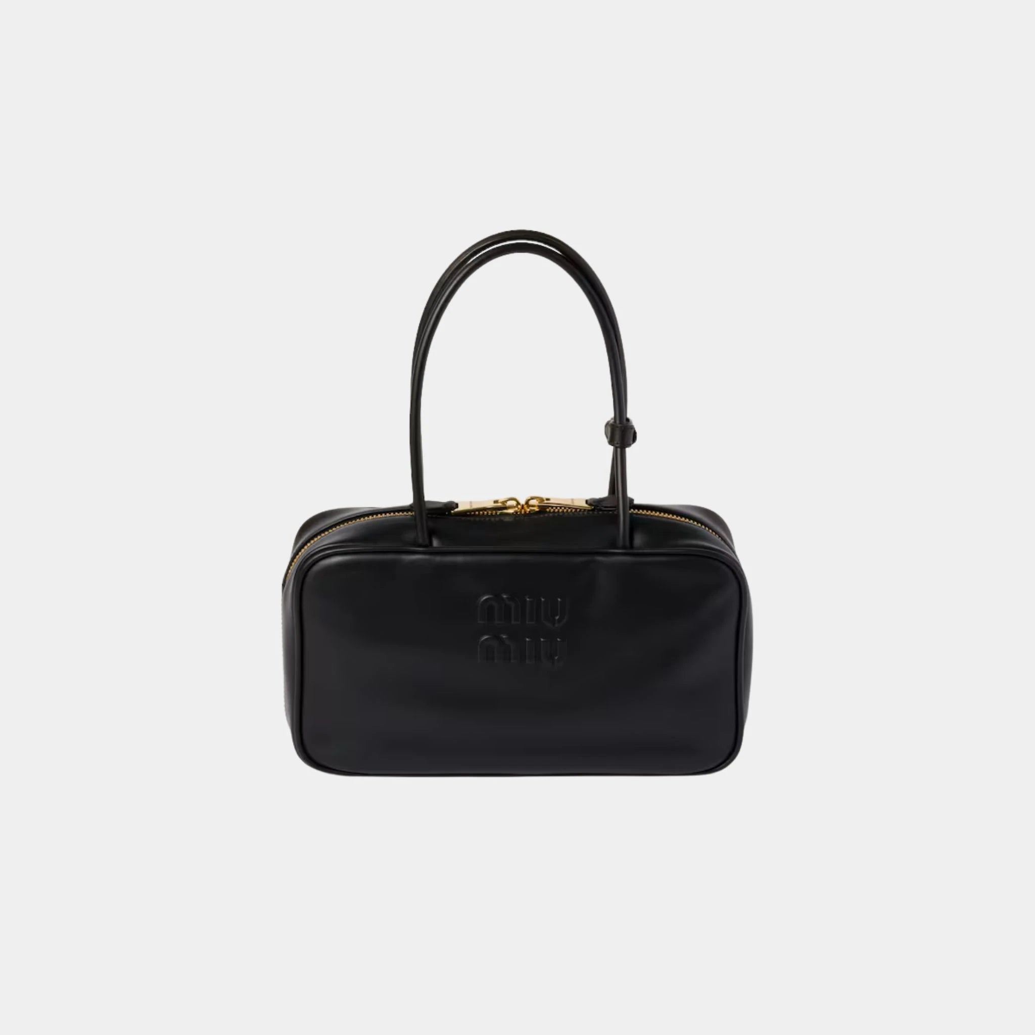 Beau Leather Top-handle Medium Bag
