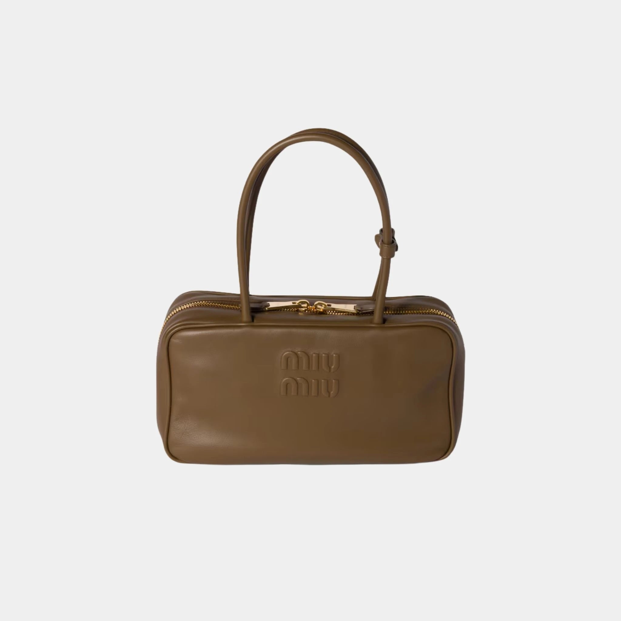 Beau Leather Top-handle Medium Bag