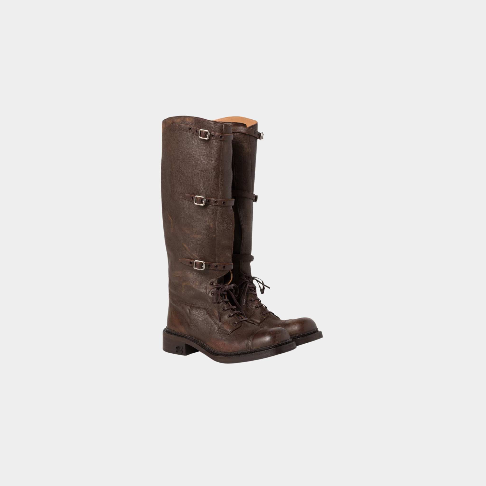 Leather Boots The Runway