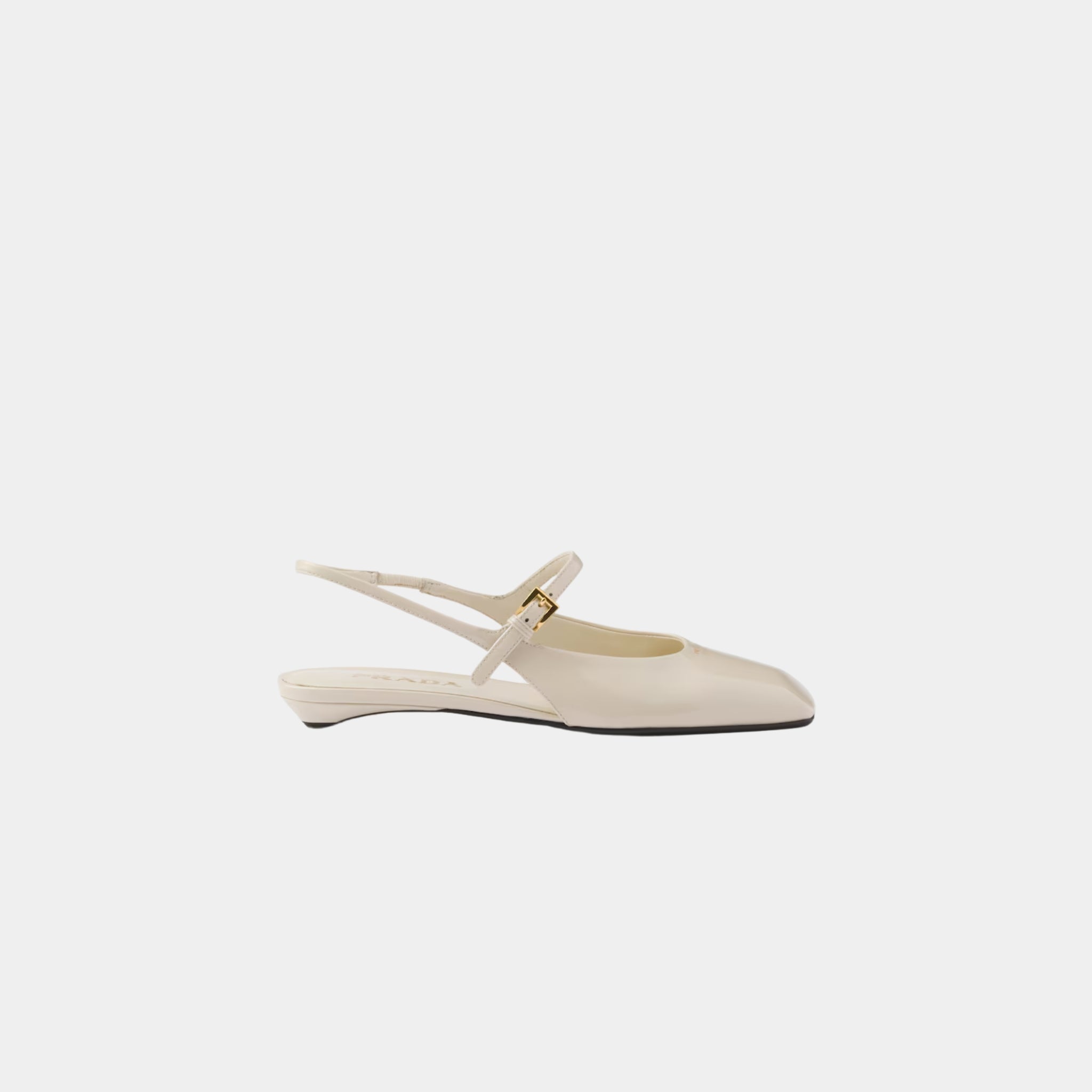 Patent Leather Slingback Ballerinas