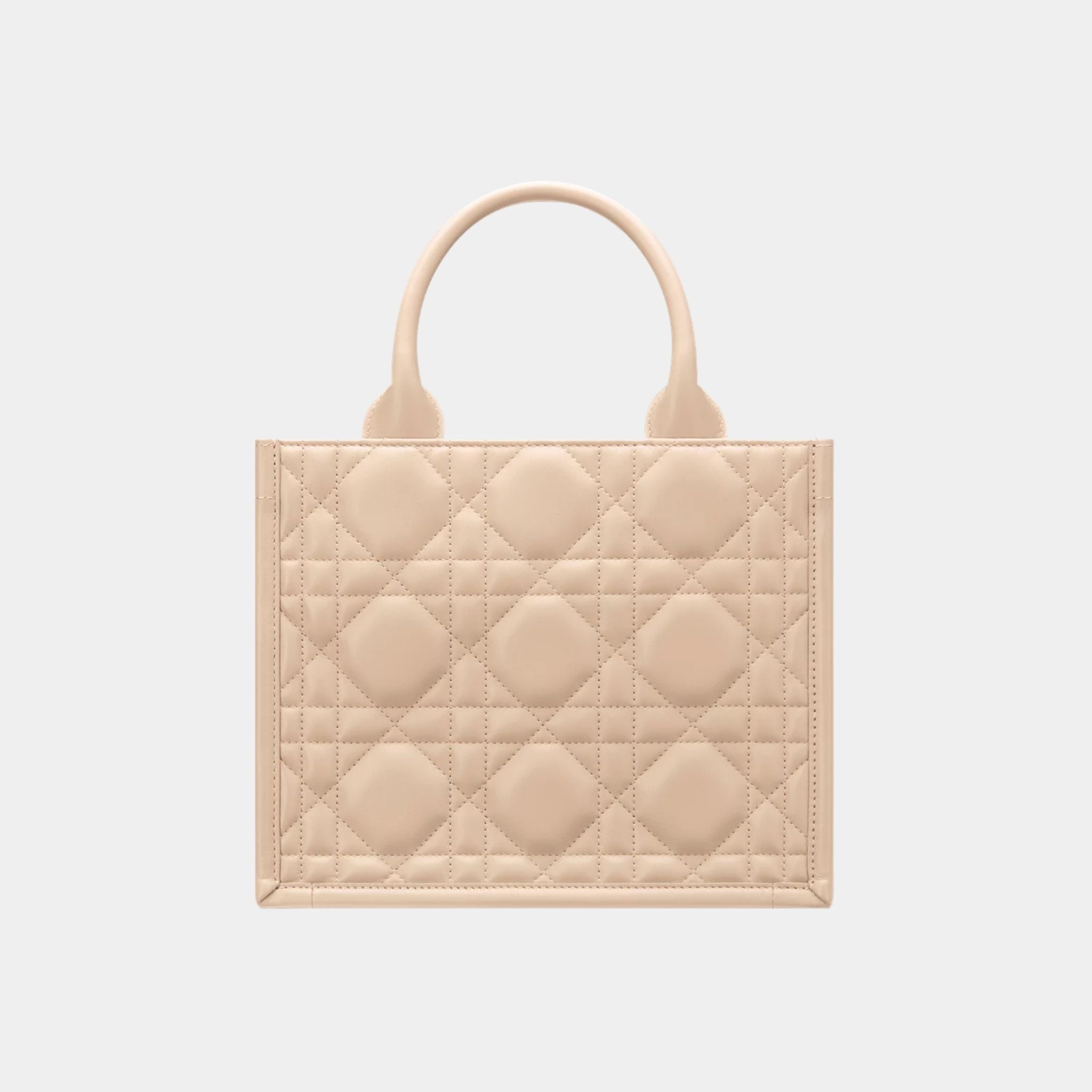 Small Dior Book Tote Macrocannage Calfskin
