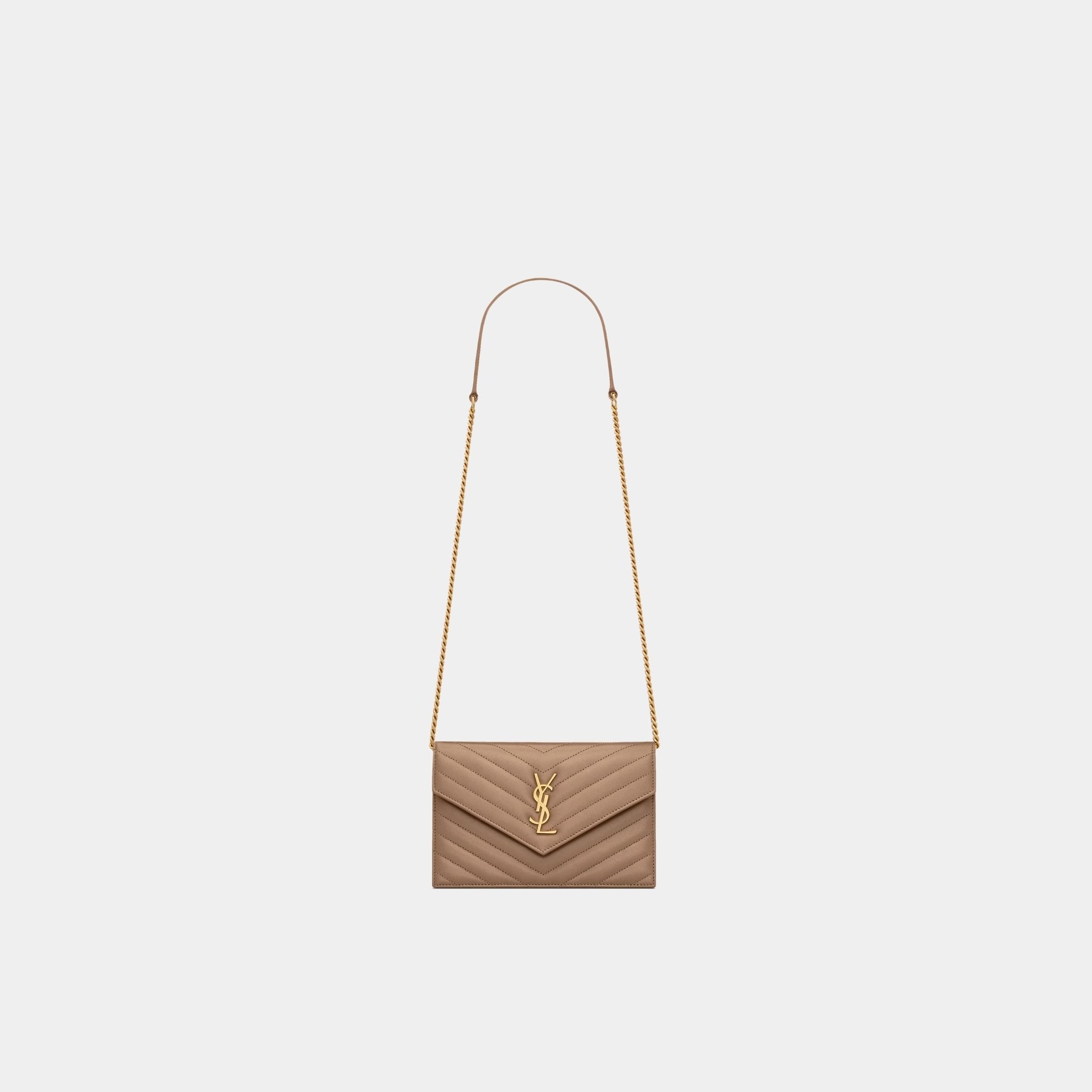Cassandre Envelope Chain Wallet In Lambskin