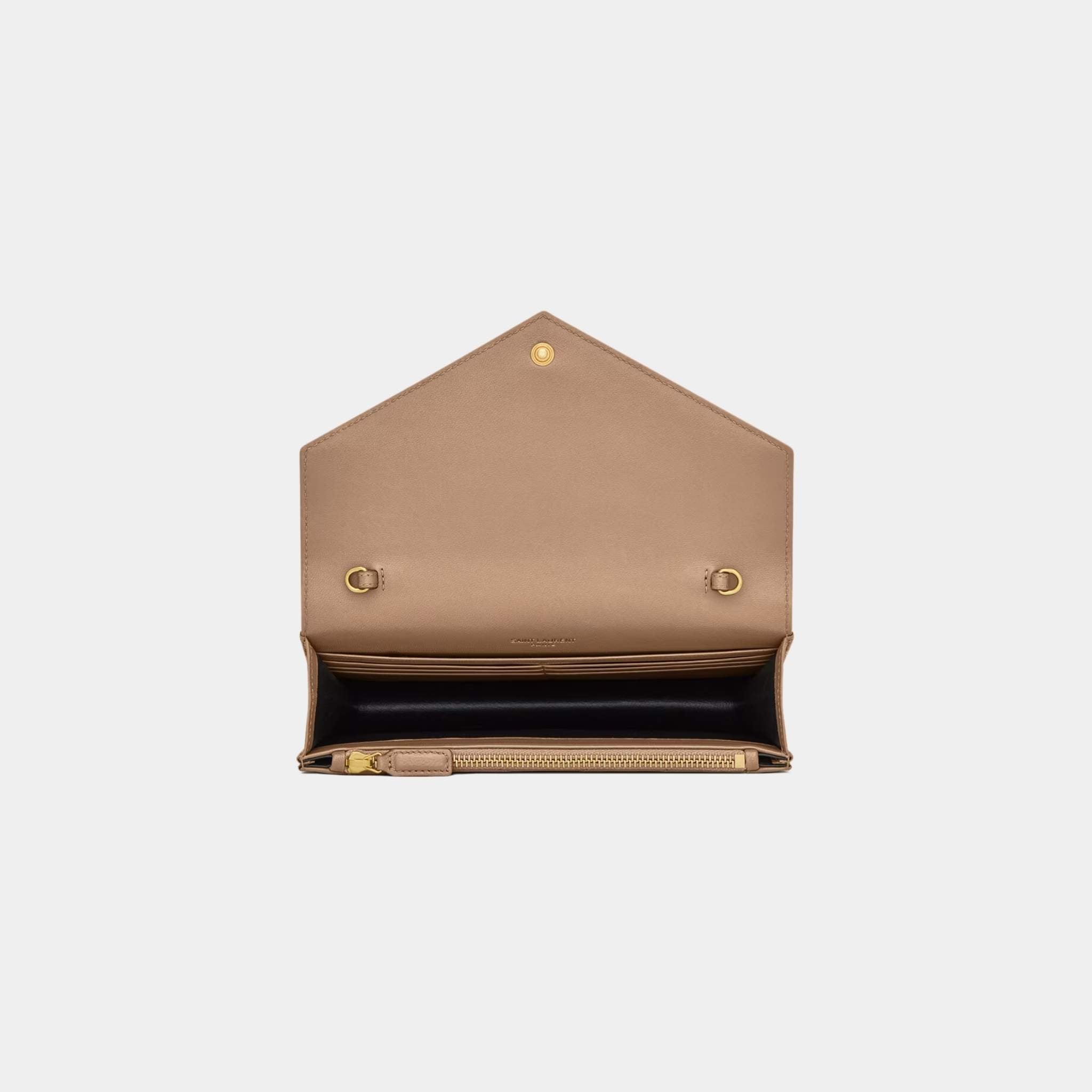 Cassandre Envelope Chain Wallet In Lambskin