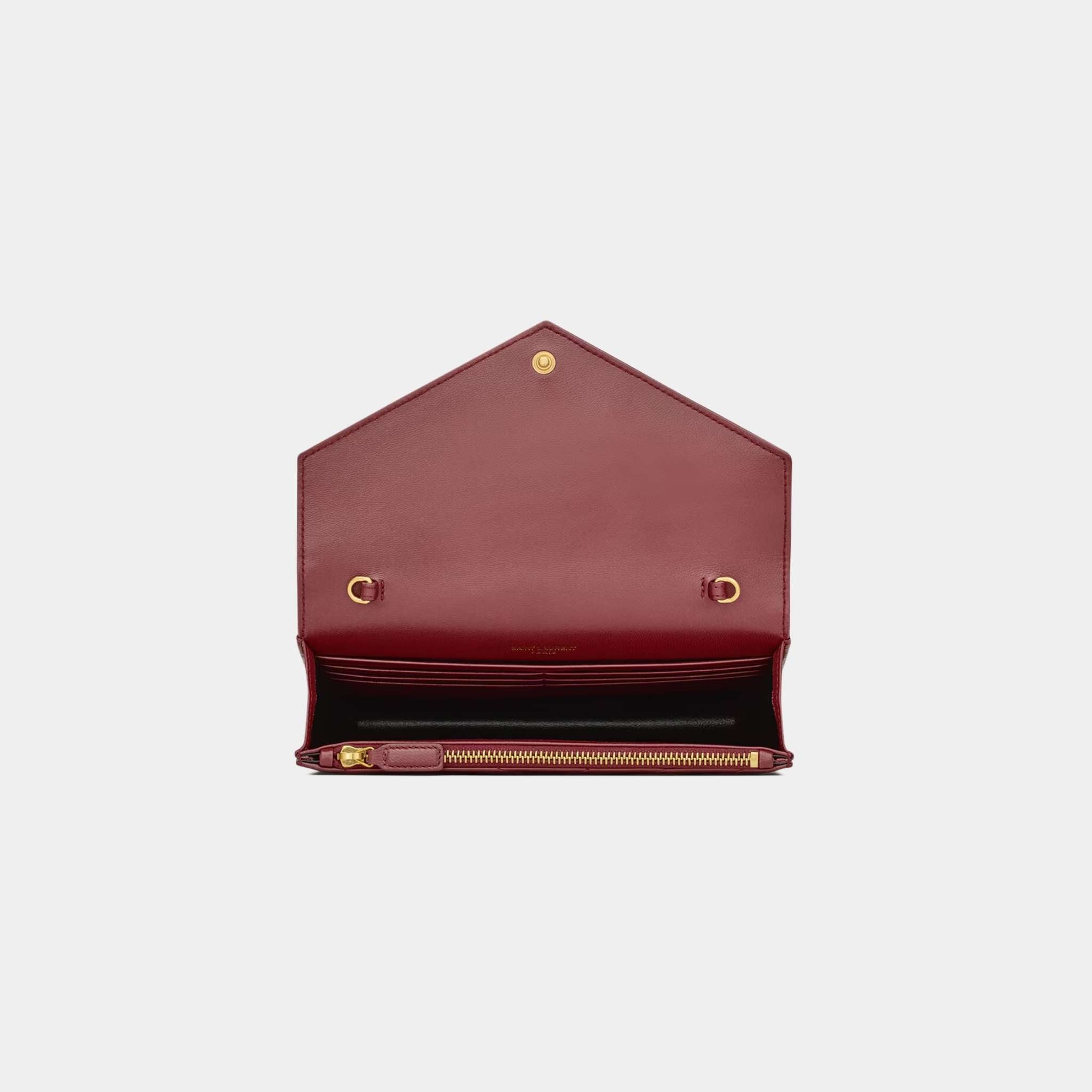 Cassandre Envelope Chain Wallet In Lambskin