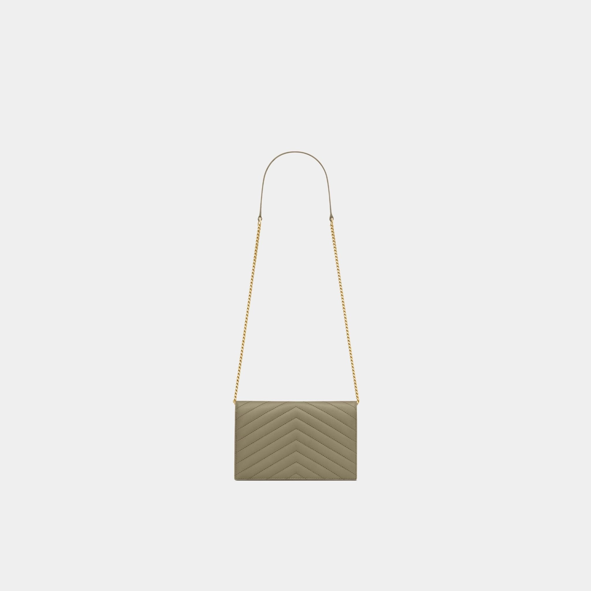 Cassandre Envelope Chain Wallet In Lambskin