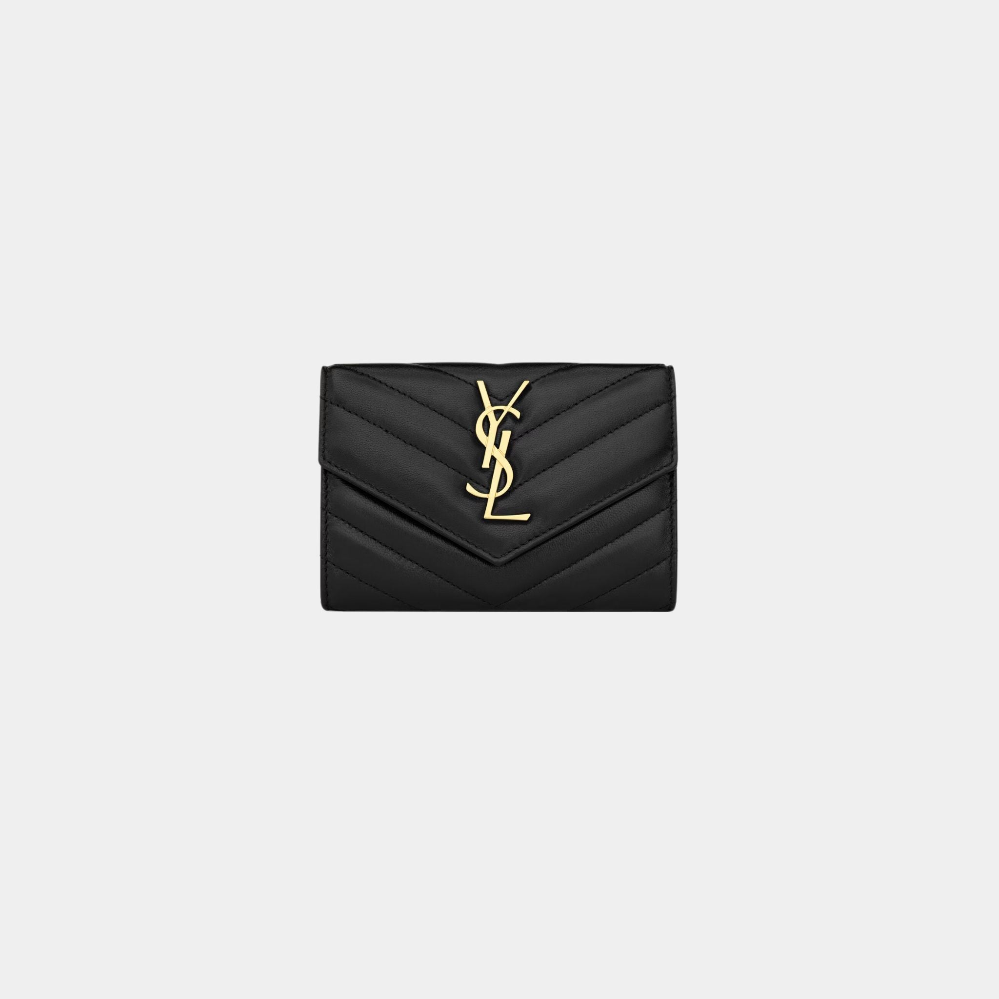 Cassandre Matelasse Small Wallet Lambskin