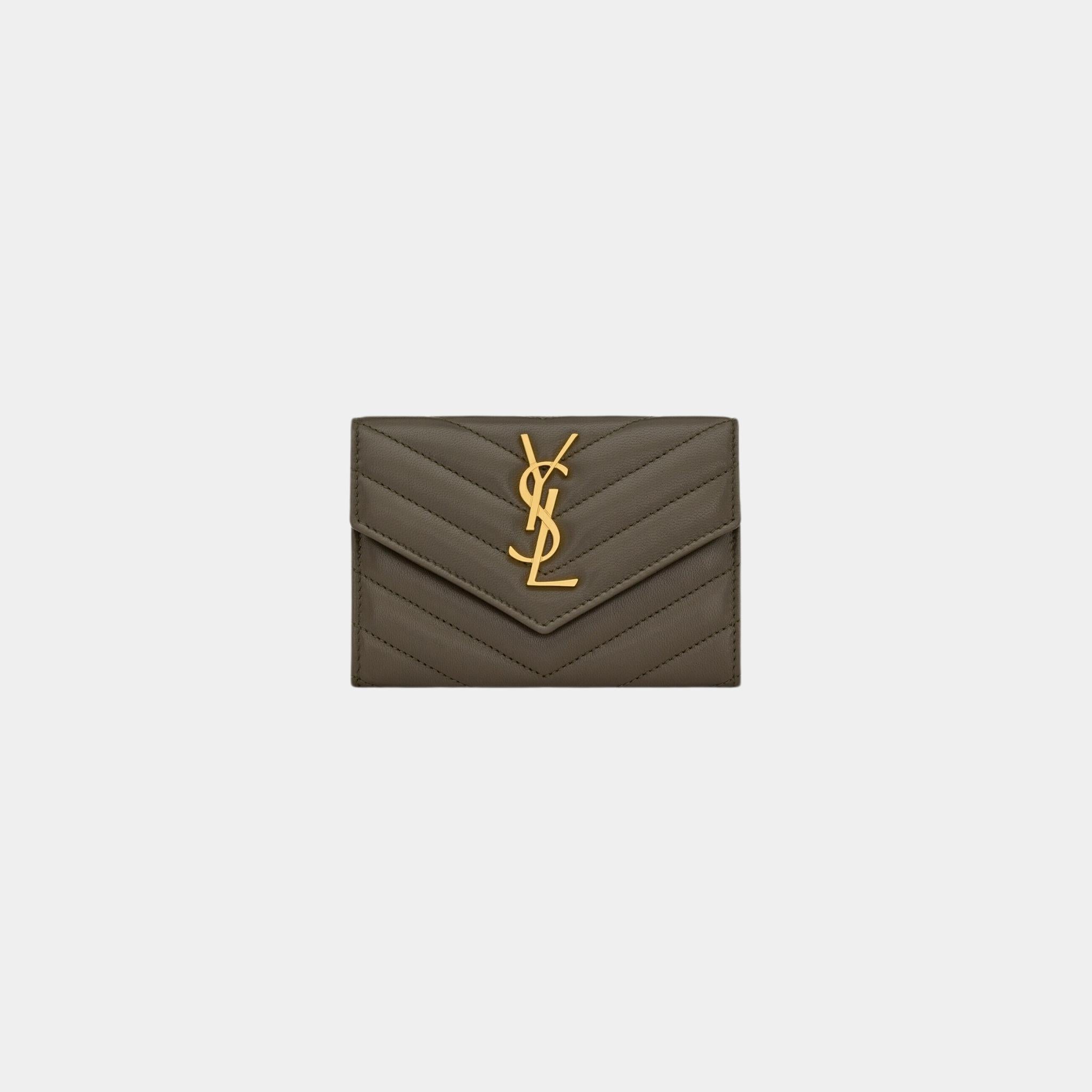 Cassandre Matelasse Small Wallet Lambskin
